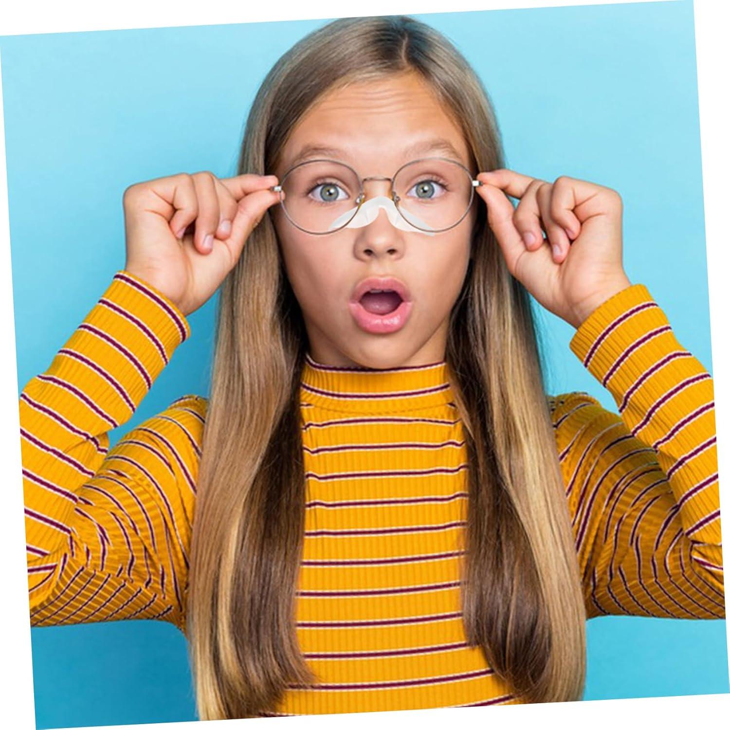 HOMSFOU Tiras de Puente Nasal de Silicona 10 Pcs Antivaho