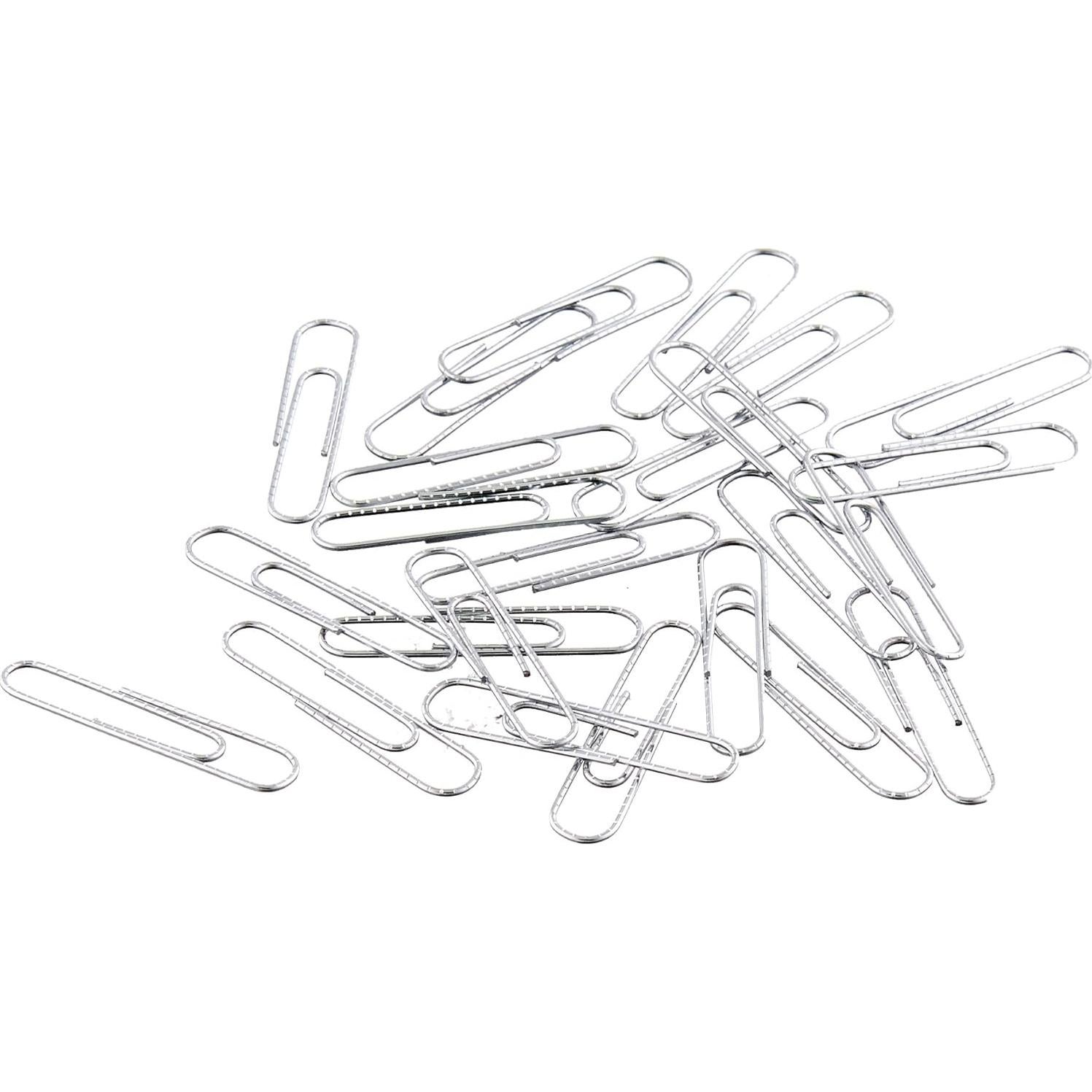 Clips de Papel Antideslizantes Amazon Basics No. 1 - 1000 Unidades