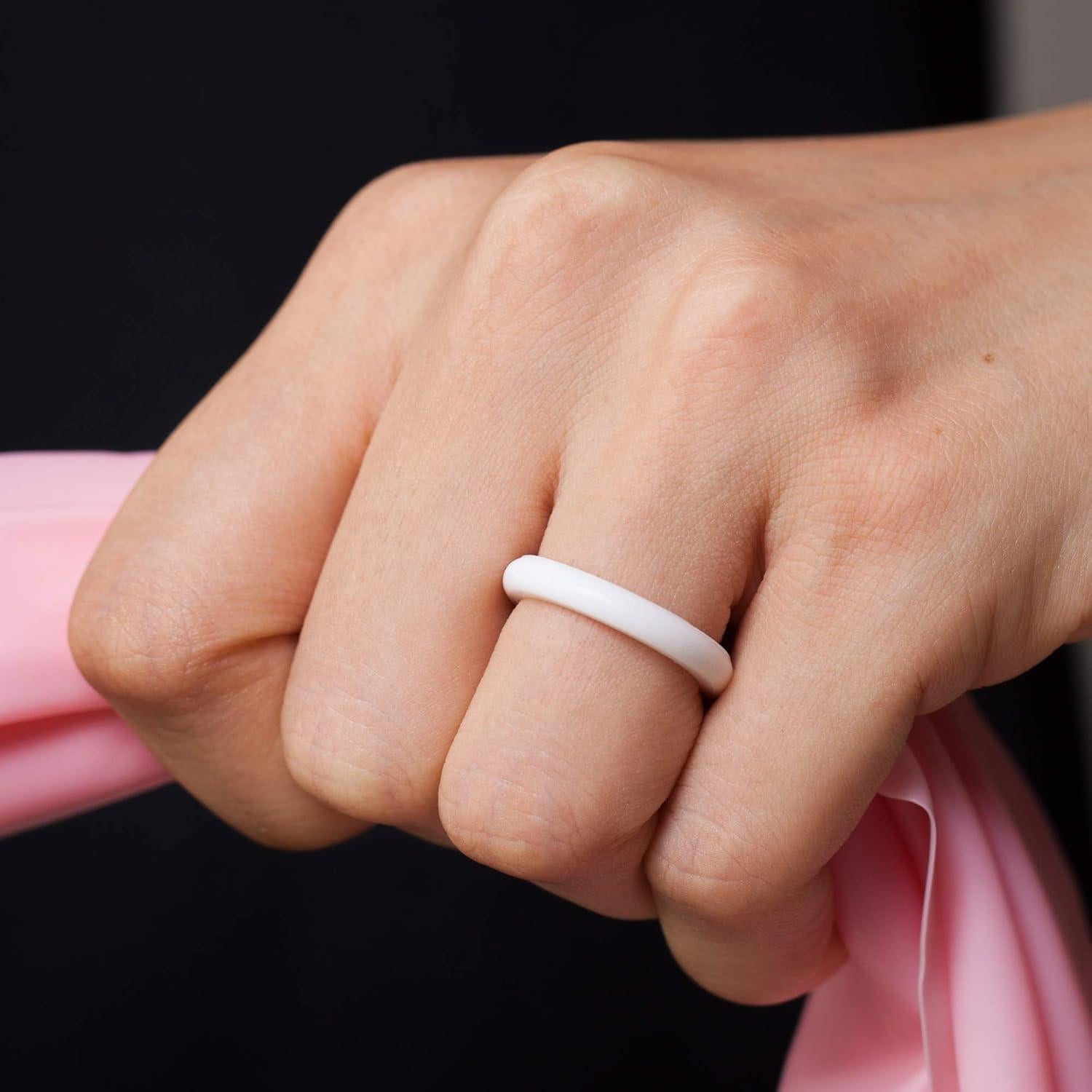 Anillos de Boda de Silicona ThunderFit para Mujeres - Multipack 2.5mm