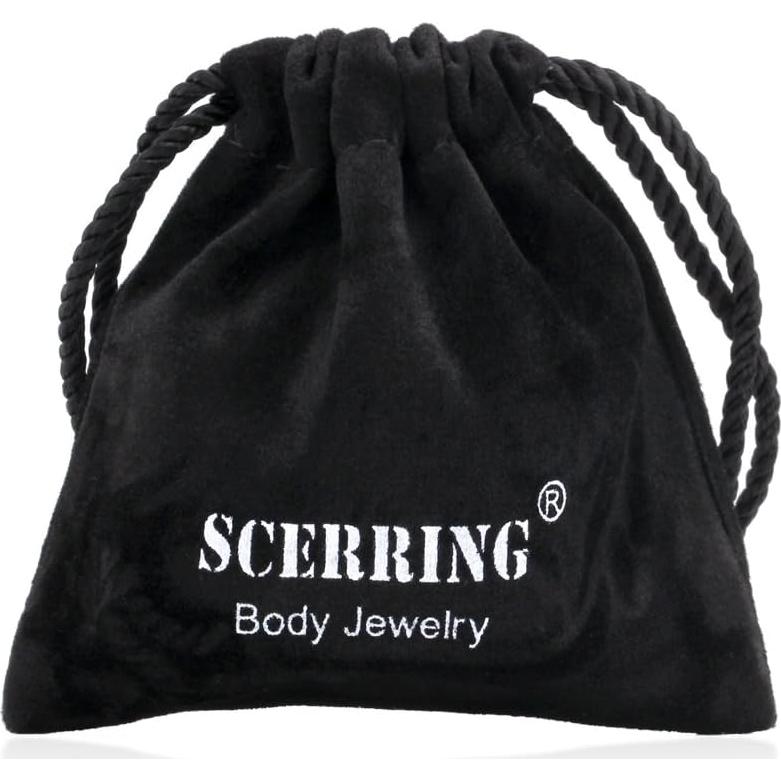 Set de 66 Retenedores de Piercing SCERRING Acrílico Claro