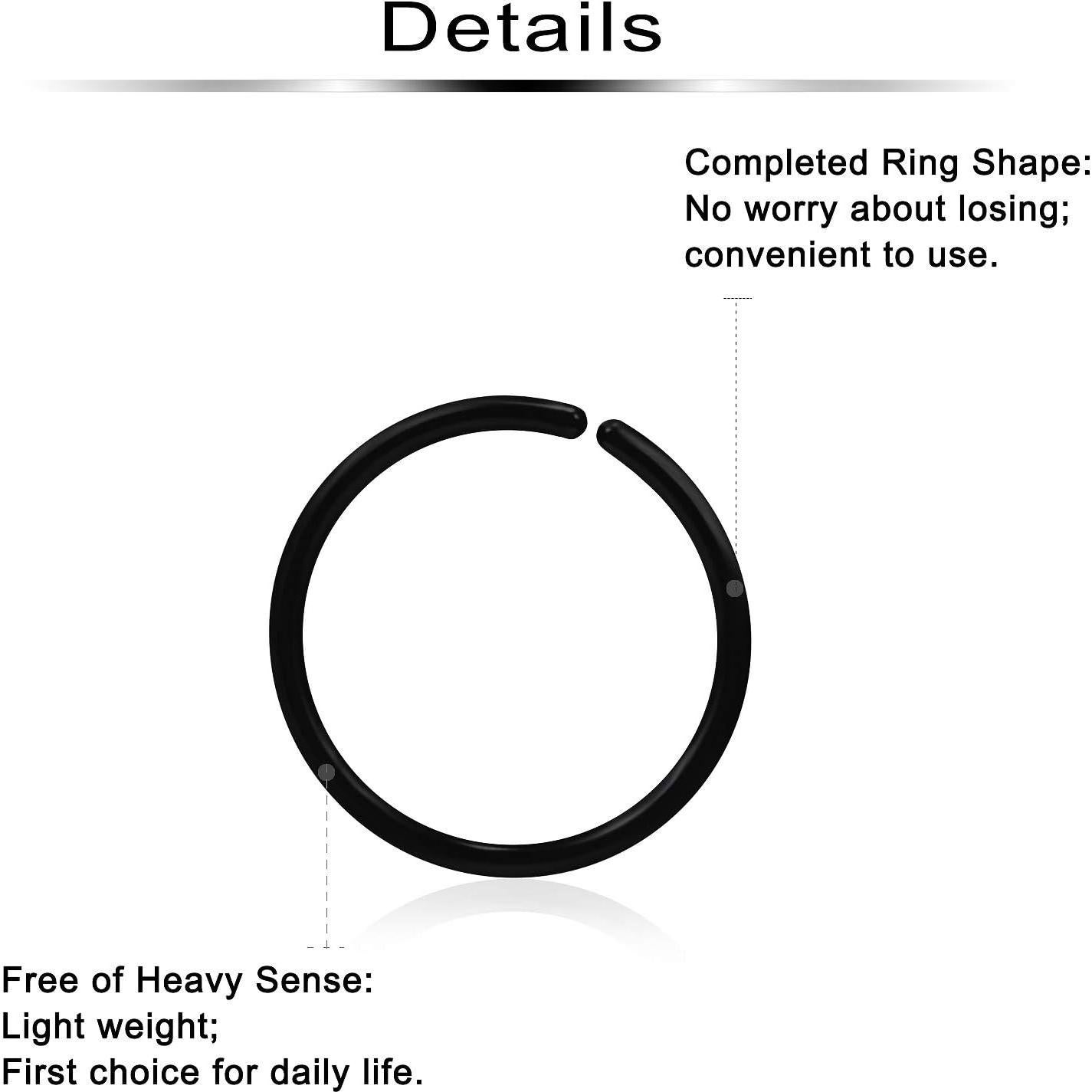 Pendientes de Acrílico Ftovosyo 30 Piezas 20G y 22G