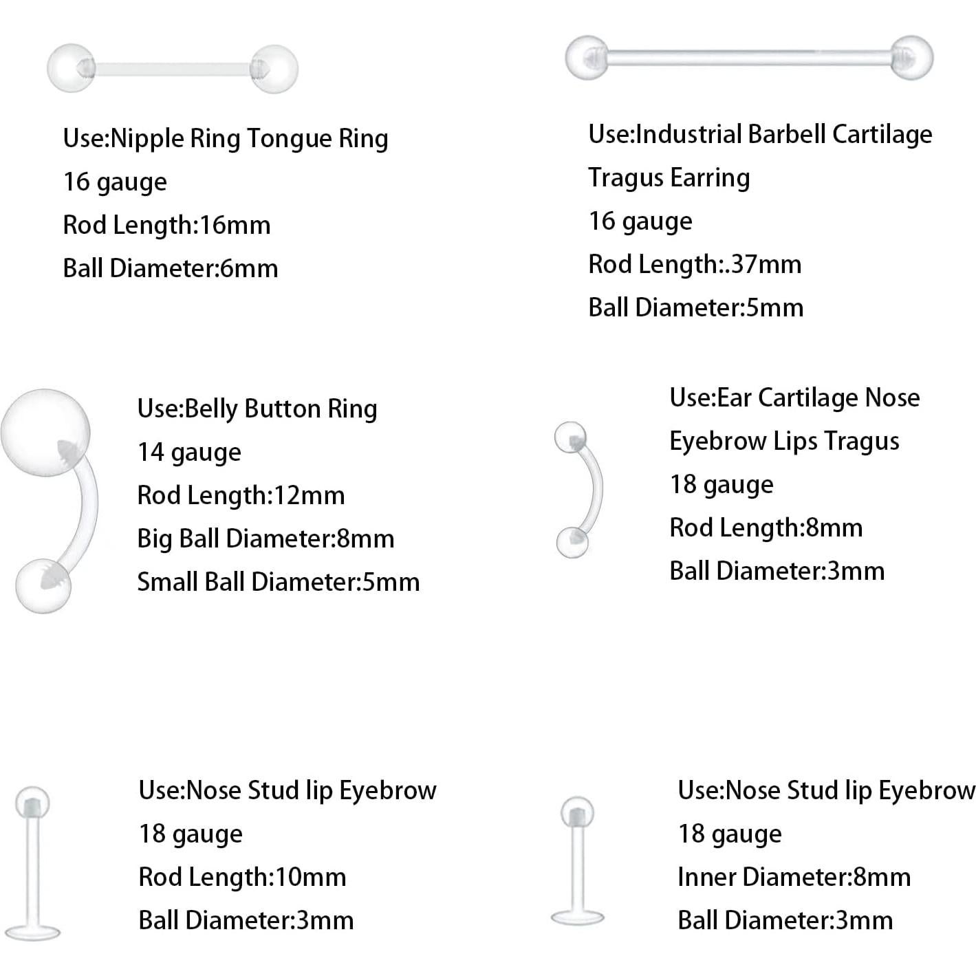 48 Retenedores de Perforación Bioflex Transparentes Multiusos