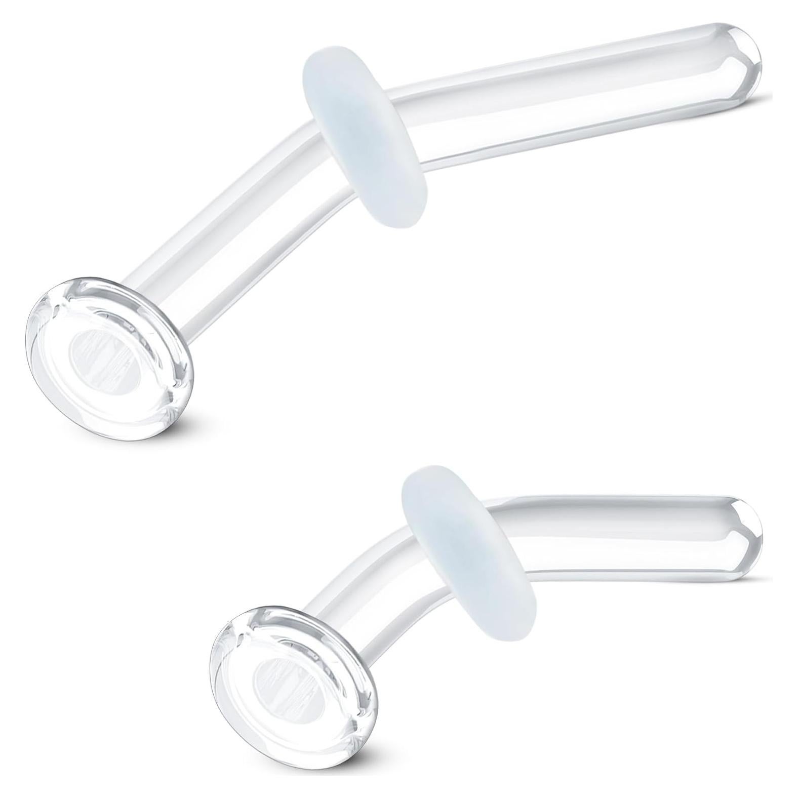 COCHARM 2 Pcs Retenedores de Cartílago de Vidrio 16g 9mm