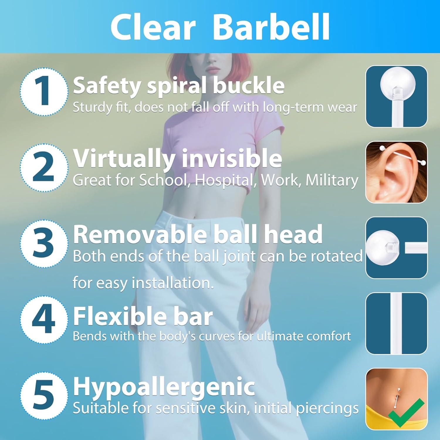 Barra Industrial Flexible Bioplástica D.Bella 38mm Hipoalergénica