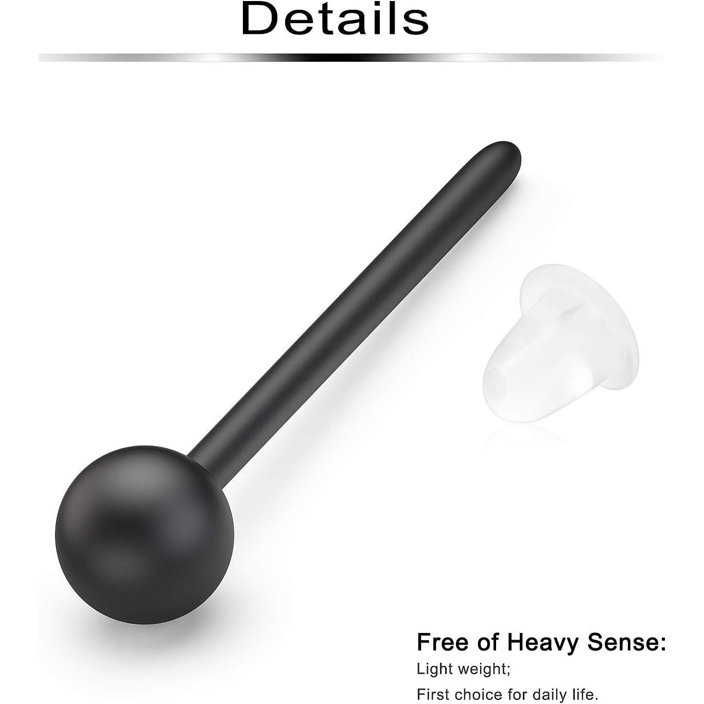 70 Pares de Postes de Aretes Invisibles Ftovosyo 20G