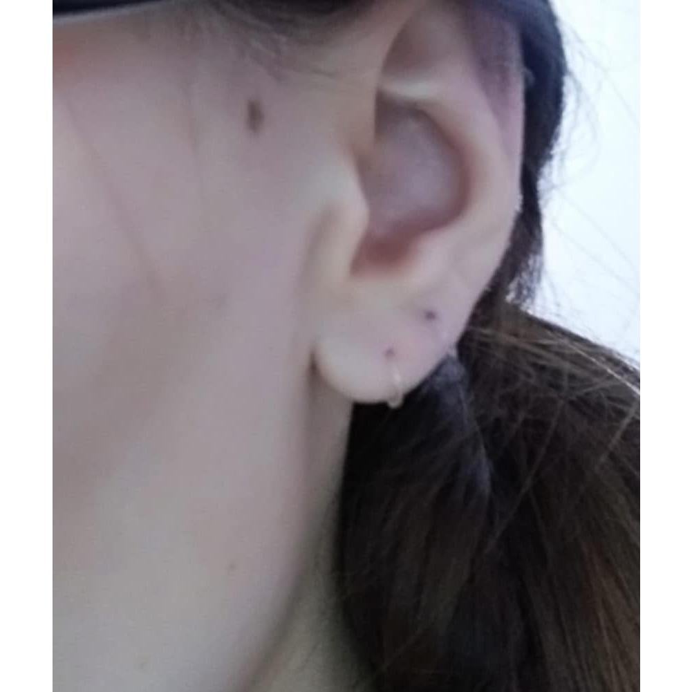 Retenedores Transparentes de Piercing MODRSA 16g 24 Piezas