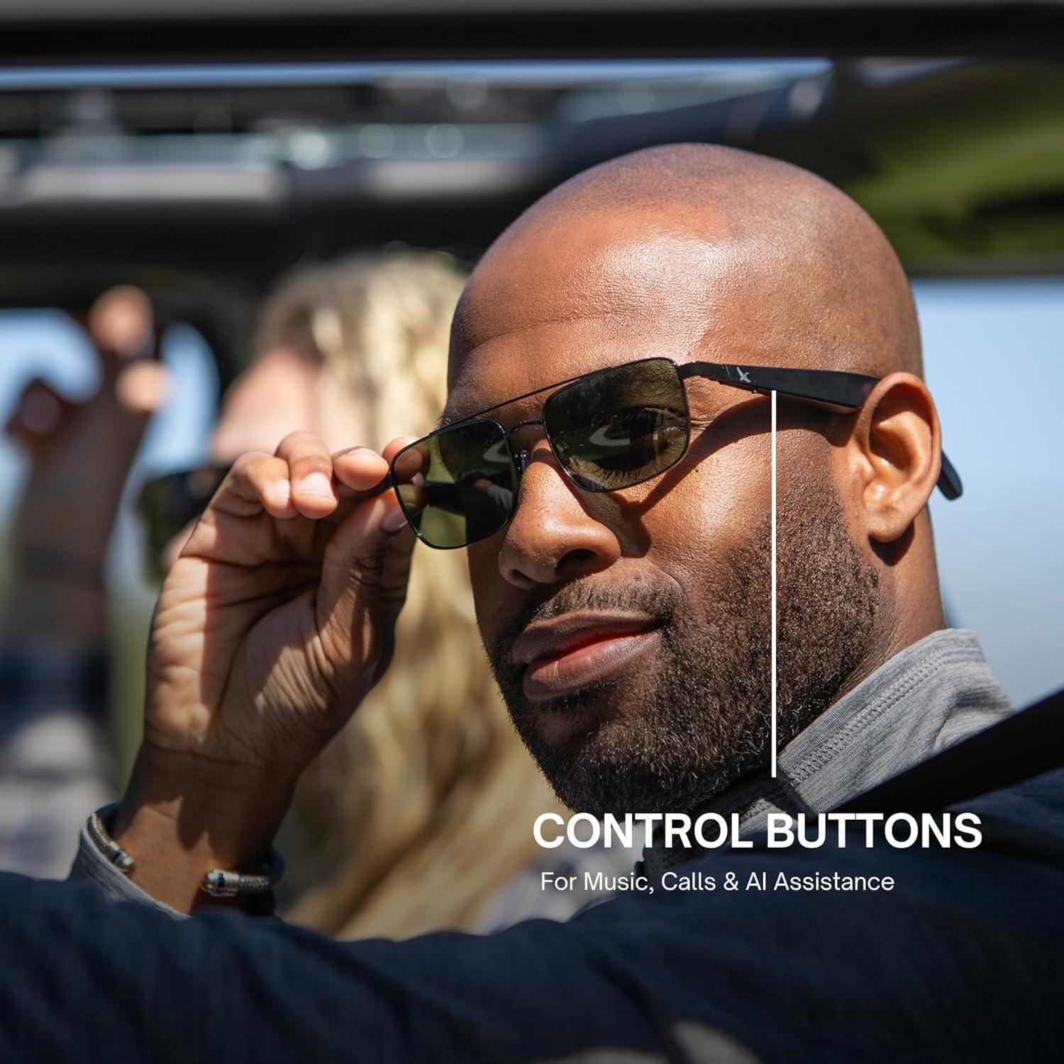 Gafas Inteligentes Eddie Bauer Bluetooth UV400 Verde