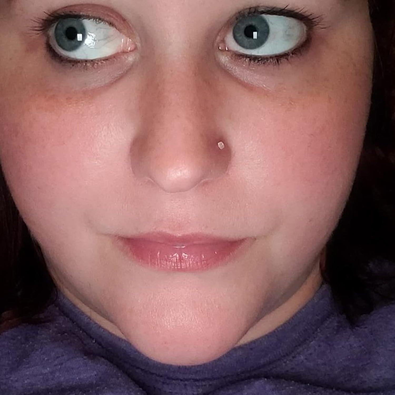 Anillos de Nariz Transparentes QWALIT 18g 20g Retenedores Hipoalergénicos