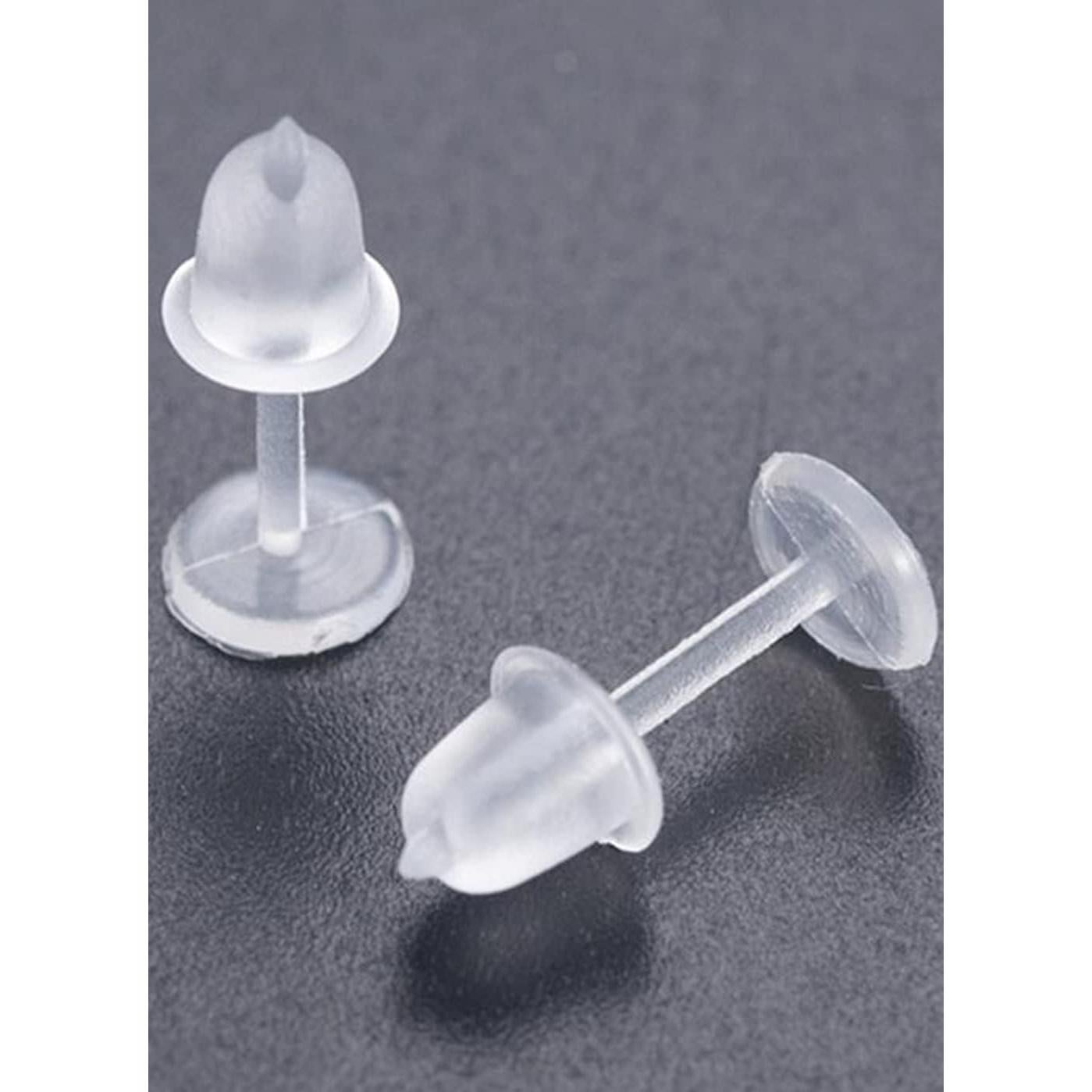Pendientes Hipoalergénicos Kridzisw 20G Transparentes 30 Pcs