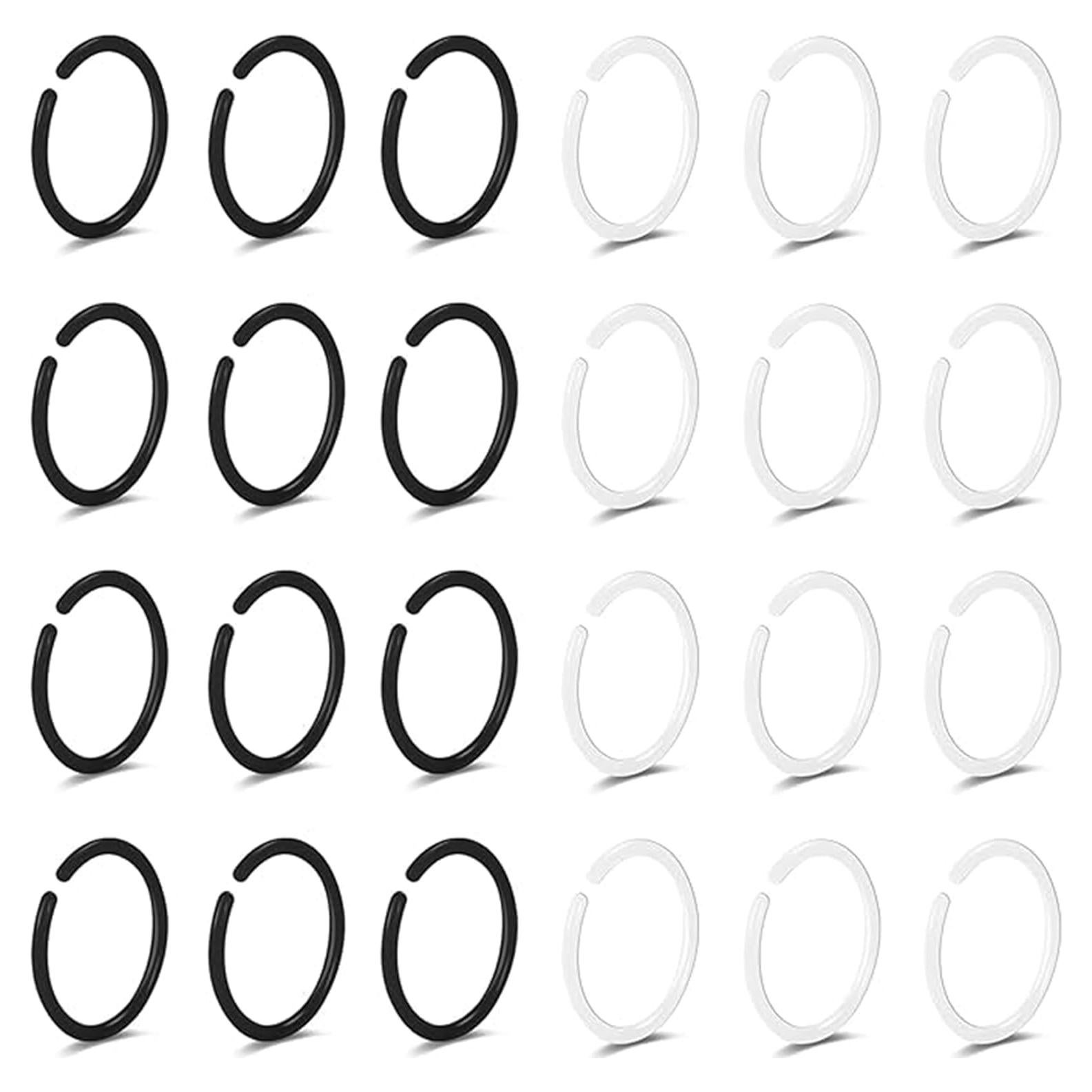 Retenedores de Oreja y Aros Nasales Hipoalergénicos 20 Gauge