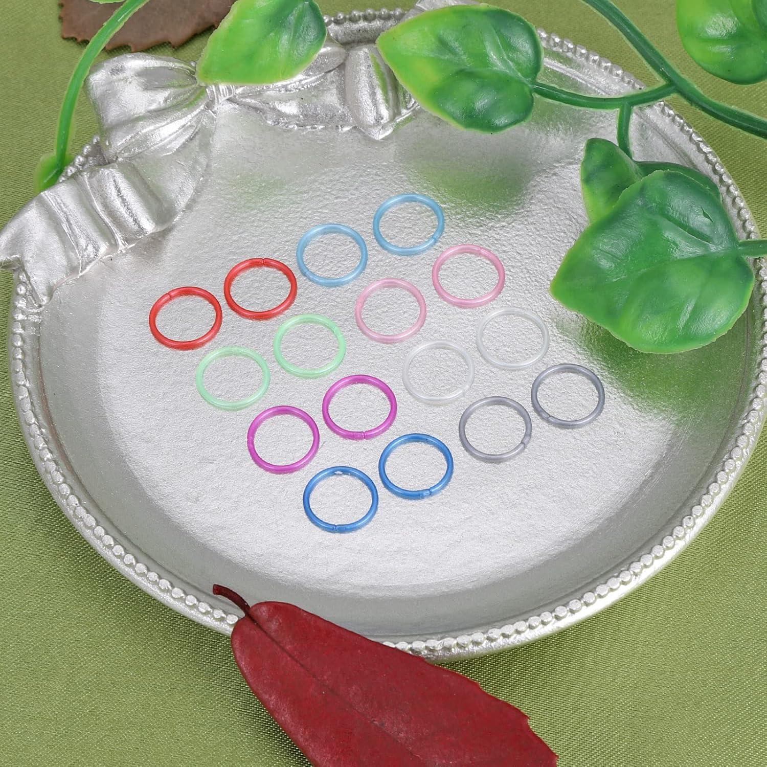 Retenedores Coloridos Oyaface 20G Acrílico Flexible 16 Pcs