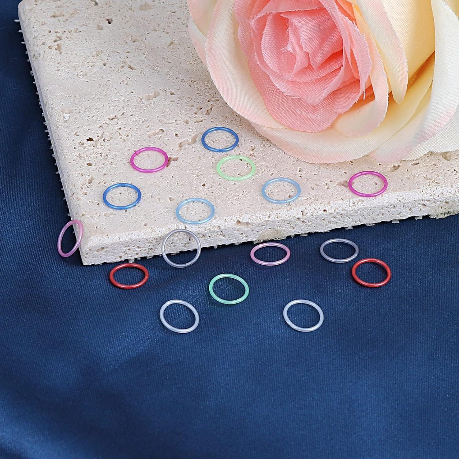 Retenedores Coloridos Oyaface 20G Acrílico Flexible 16 Pcs