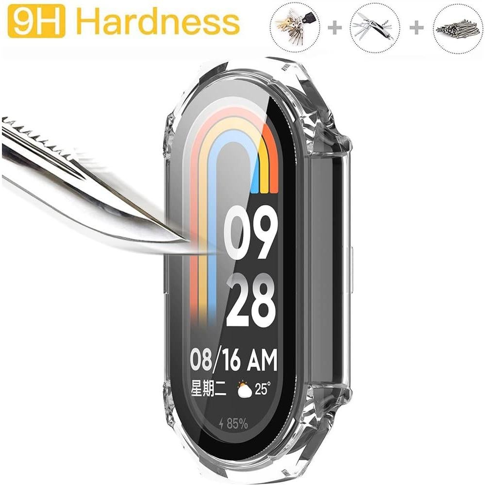 Funda Protectora para Mi Band 8 Accdeny 360° Vidrio Templado