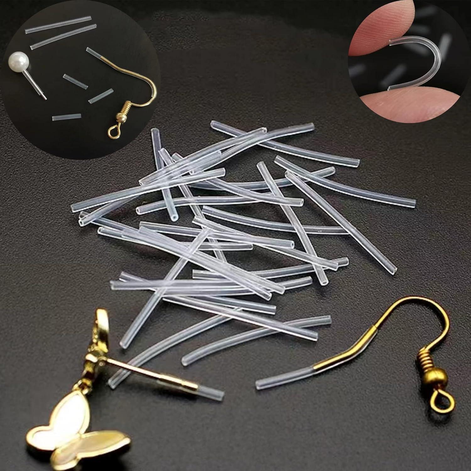 60 Fundas y Respaldos de Silicona OwlkOrmy para Pendientes