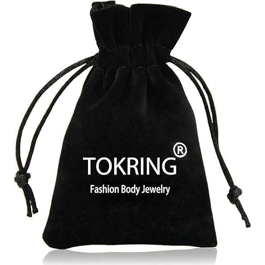 Kit de Piercing de Nariz Tokring - 2 Pistolas 20G y Studs