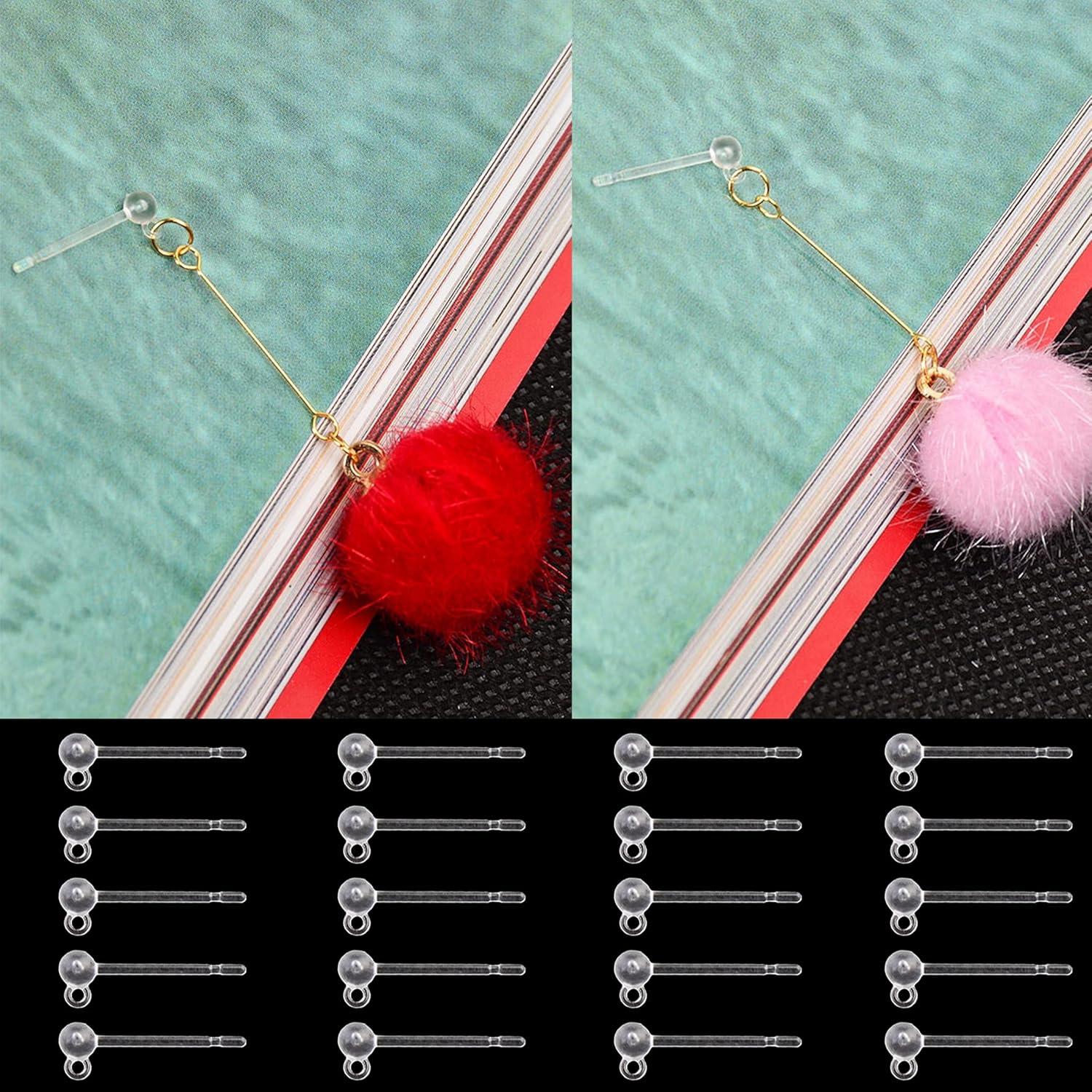 30 Ganchos de Pendientes Anti Alergia OwlkOrmy 17x12mm