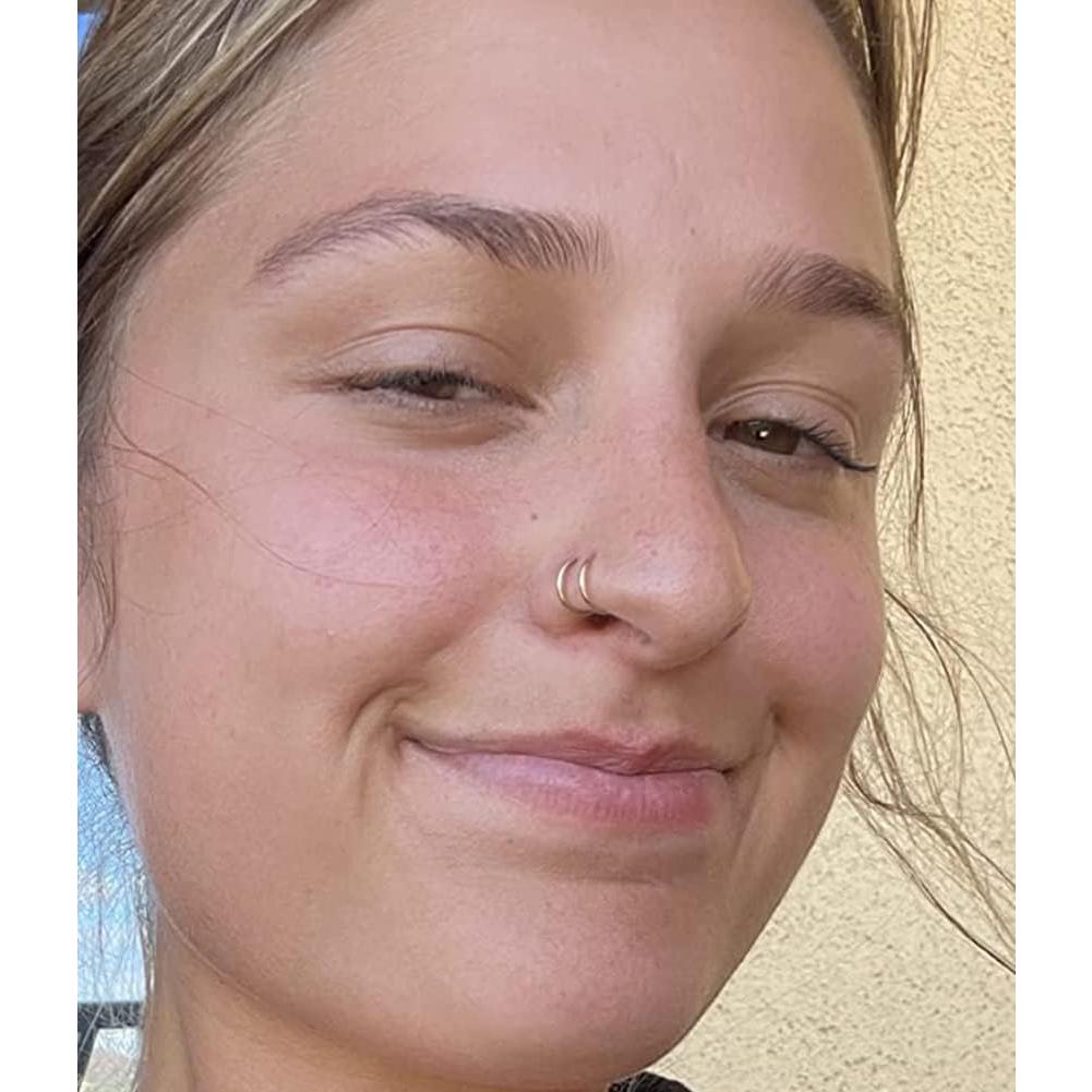 Aros Nasales QWALIT 20g Acero Inoxidable - 5 Pares