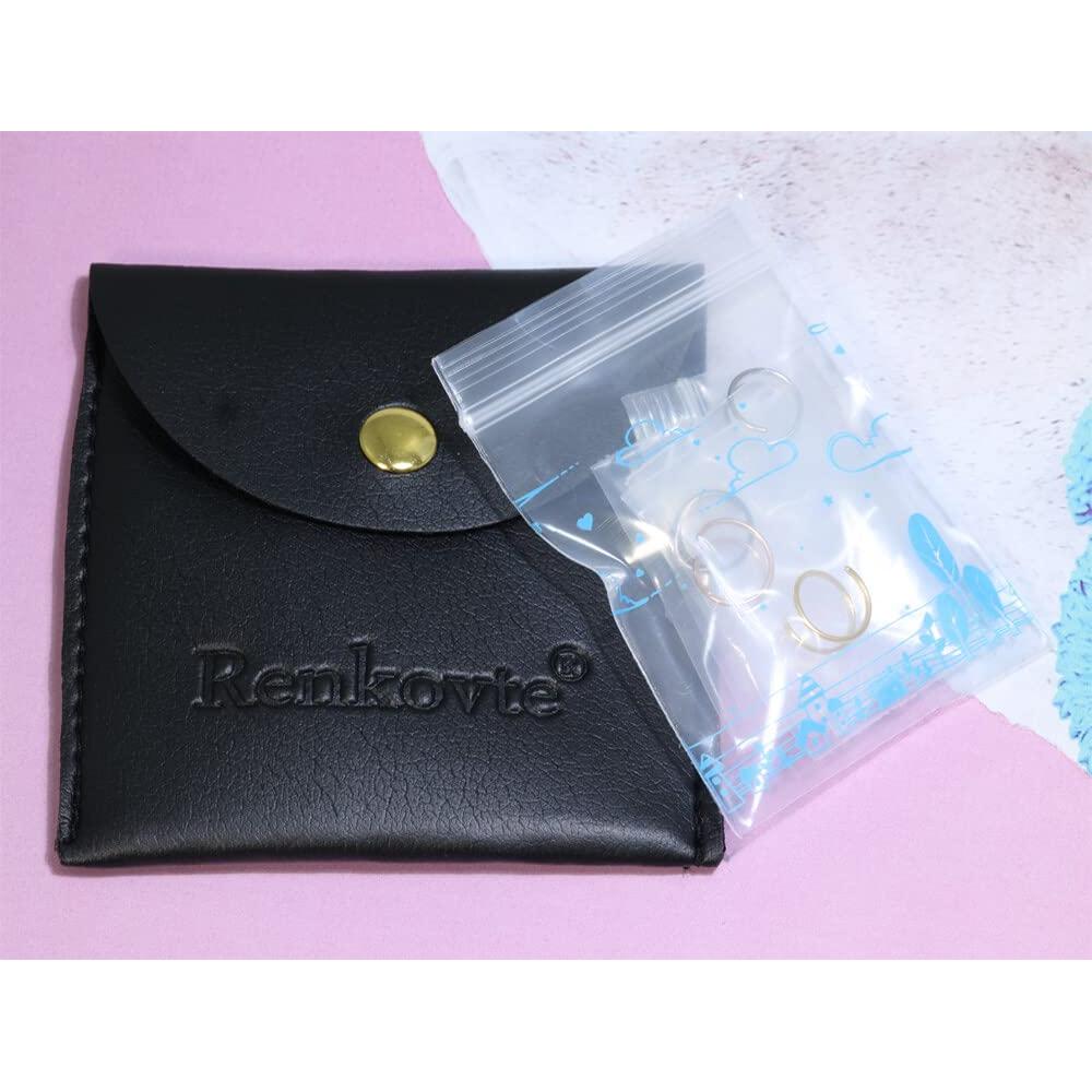 Anillo de Nariz Doble Espiral 20G 8mm Acero Inoxidable 4pcs