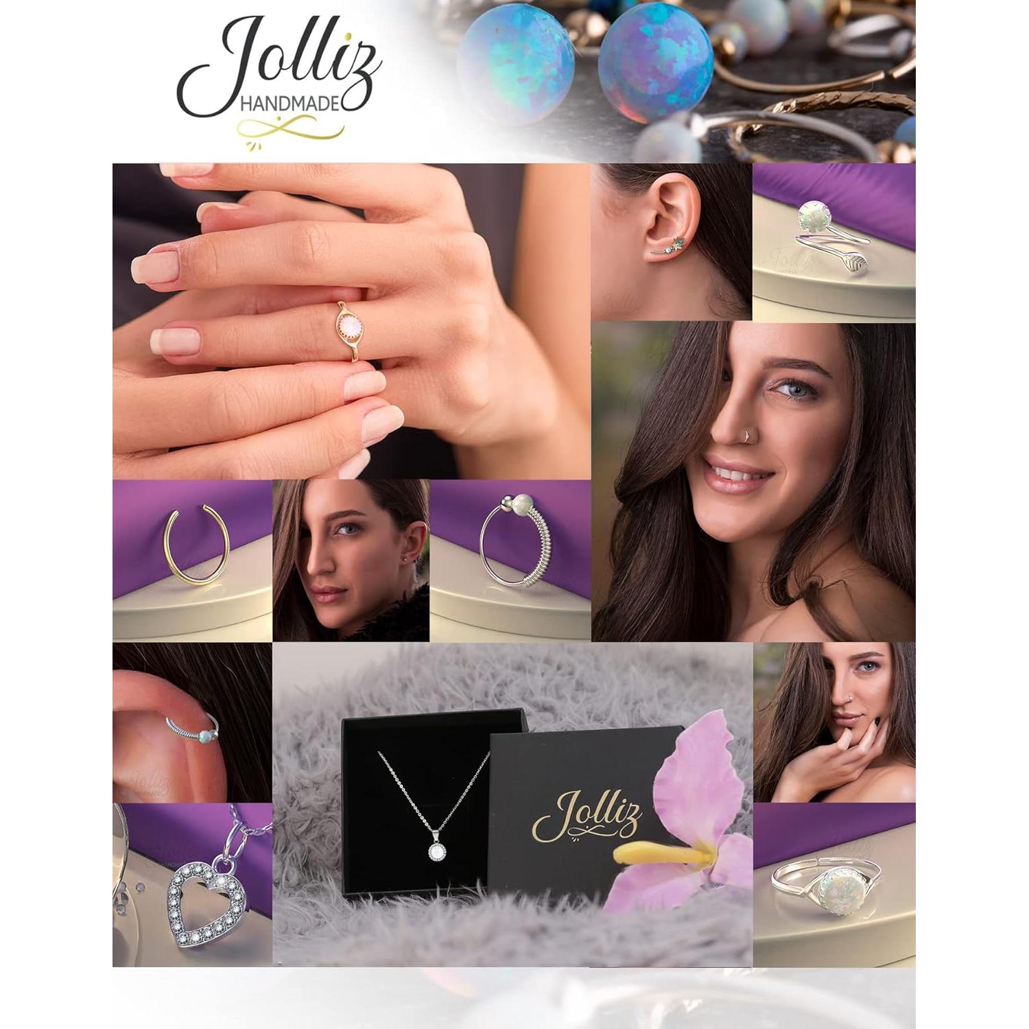 Aro de Nariz Dorado 7mm 20G - Jolliz Joyería de Oro 14K