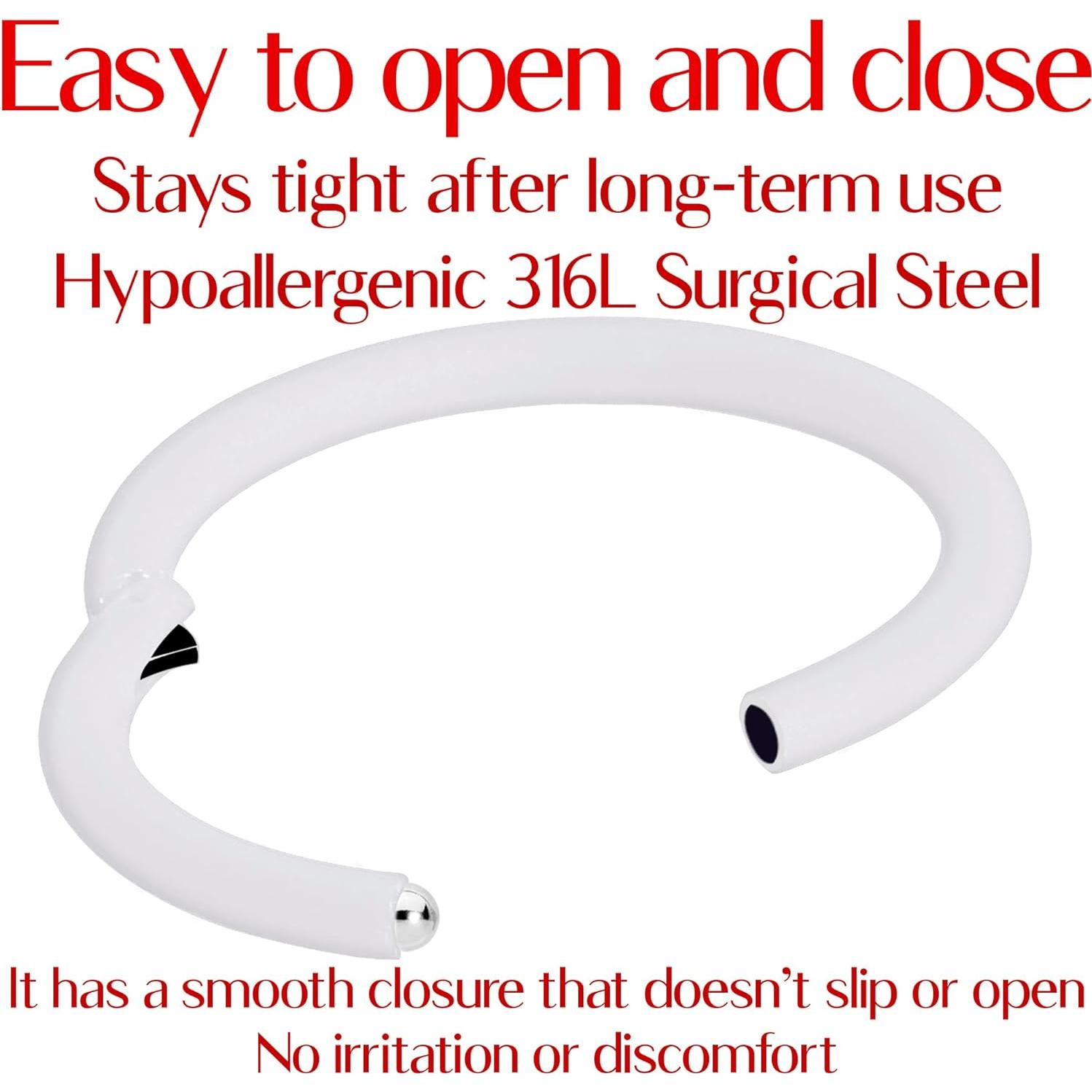 Anillo Segmentado Body Candy 18g Acero Quirúrgico 10mm