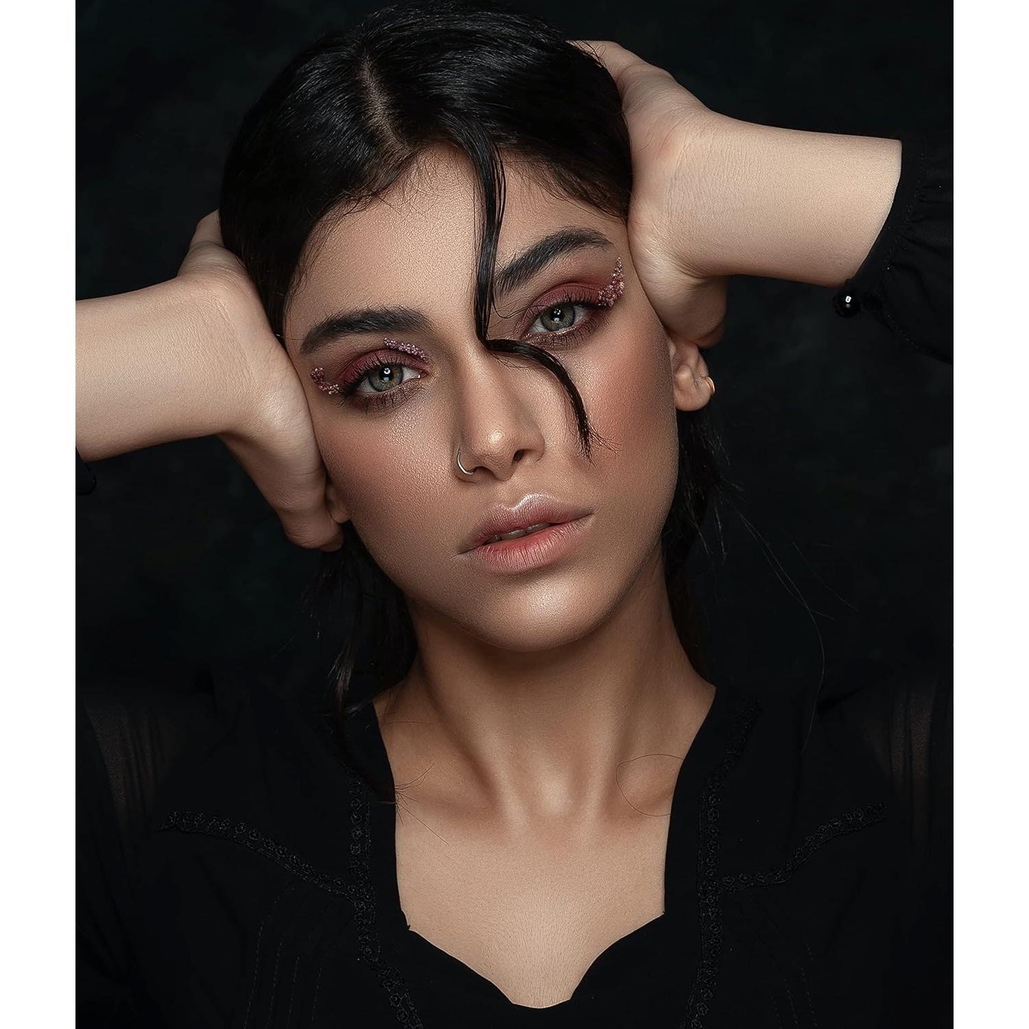 Aros Nasales Falsos 10 Pcs Acero Inoxidable 16G 8mm - Plata/Oro