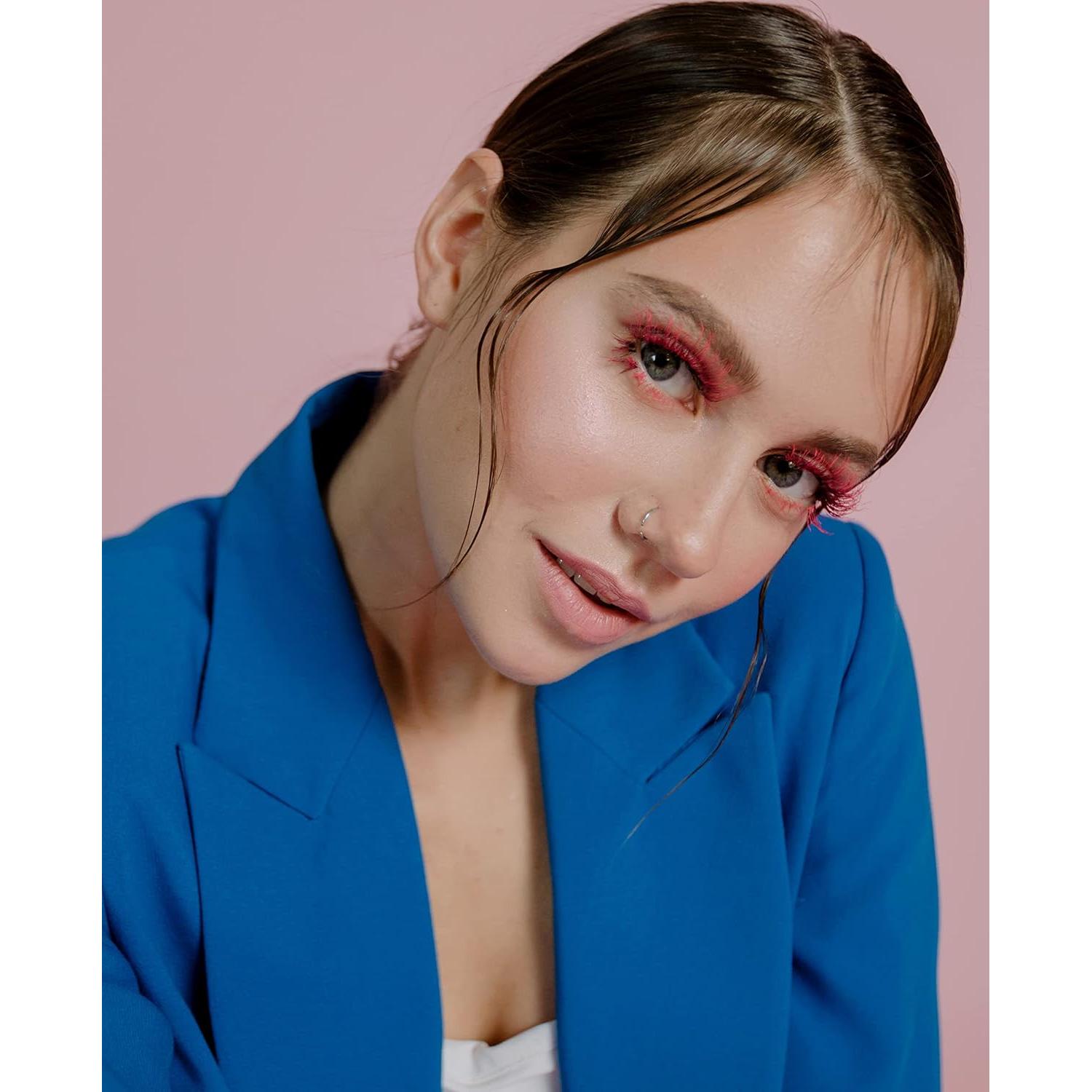 Aros Nasales Falsos 10 Pcs Acero Inoxidable 16G 8mm - Plata/Oro