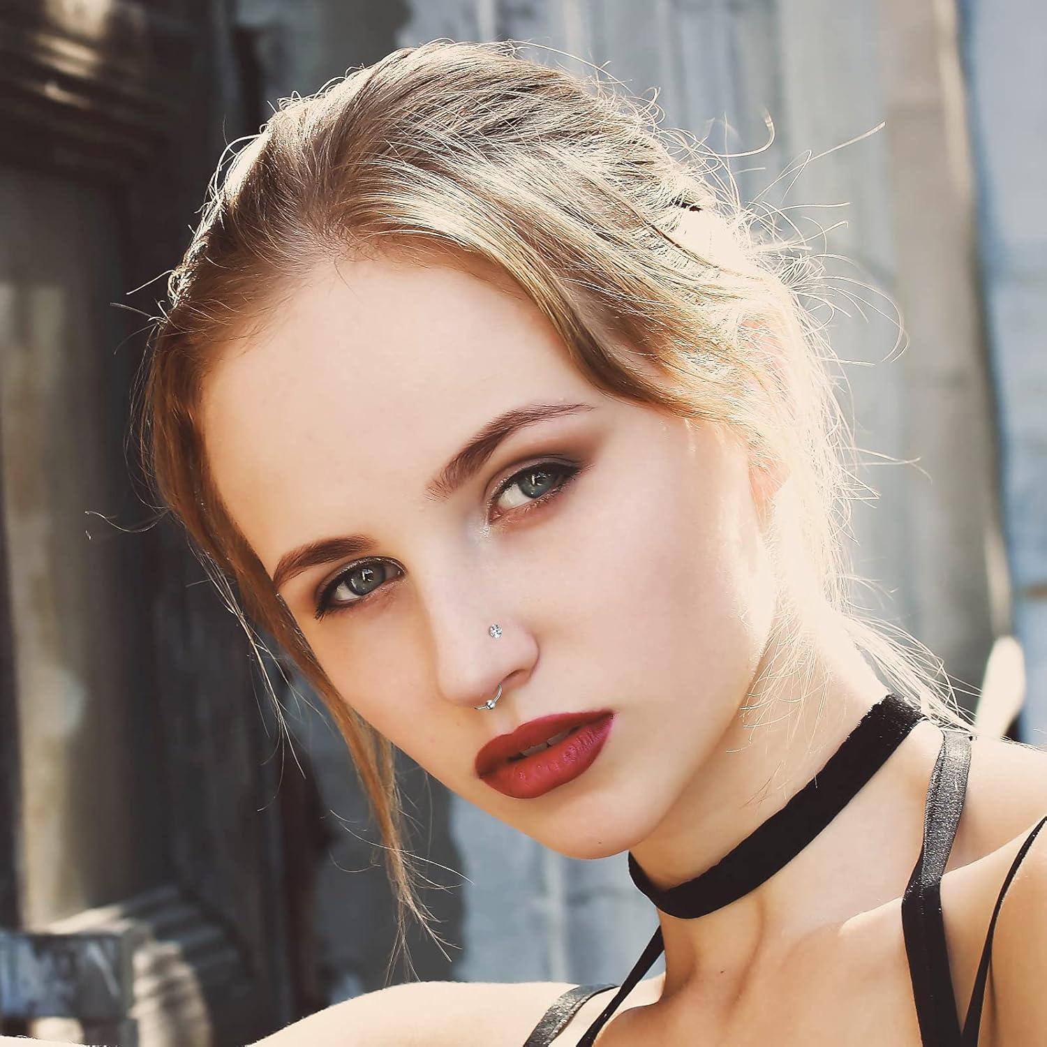 Set de 55 Aros de Nariz y Studs 20G ONESING - Acero Inoxidable