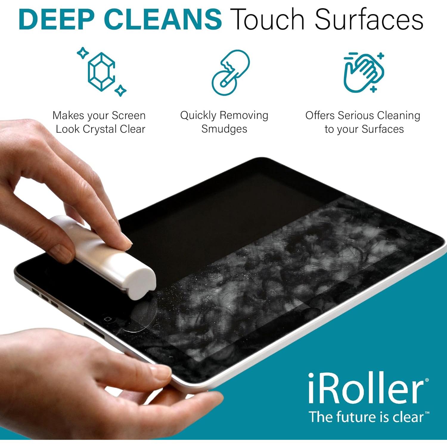 Limpiador de Pantallas iRoller - Reutilizable 8.89 cm