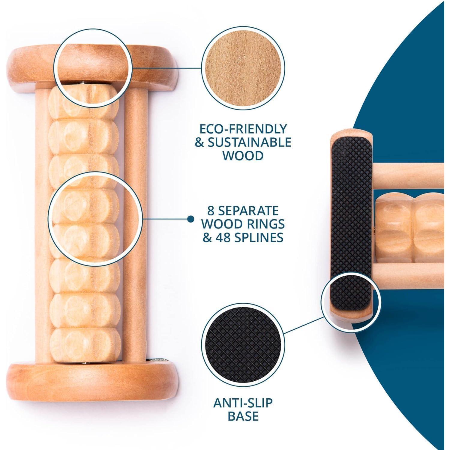 Rodillo Masajeador de Pies TheraFlow para Alivio de Fascitis Plantar