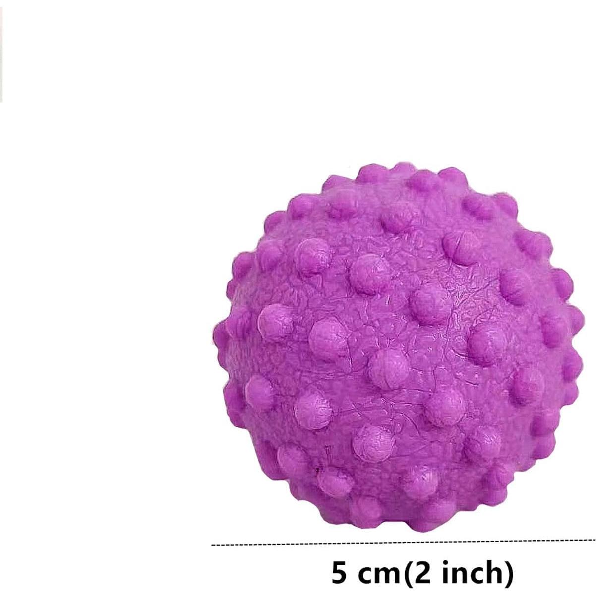 Pelota de Fascia New Guider 5cm para Masaje Muscular Púrpura