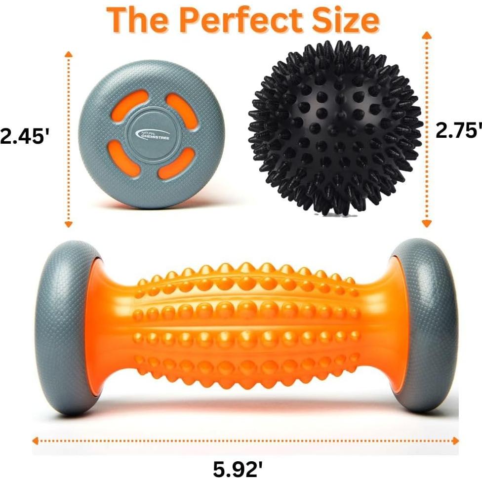 Juego de Pelotas de Masaje Vipat para Alivio de Fascitis Plantar