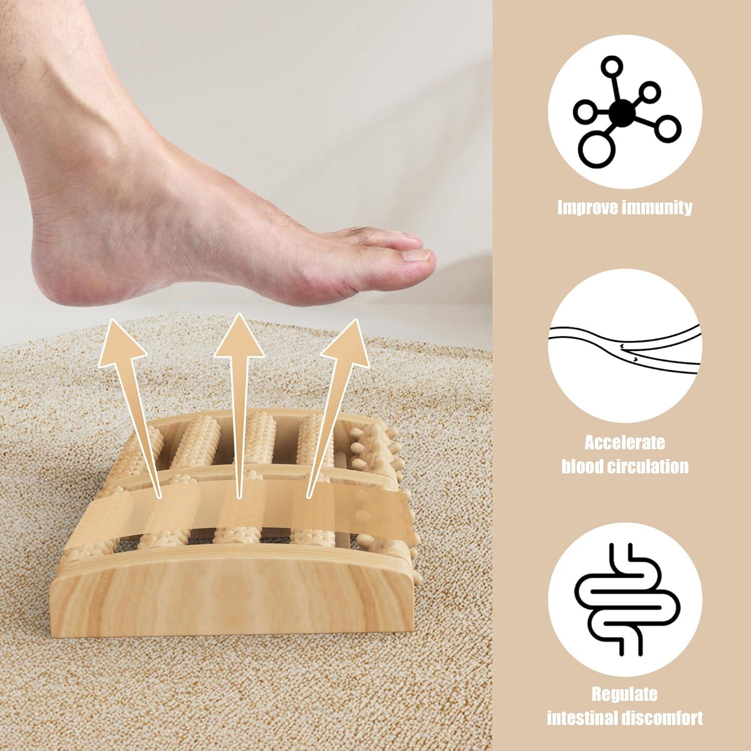 Masajeador de pies R RUCKERCO para alivio de fascitis plantar