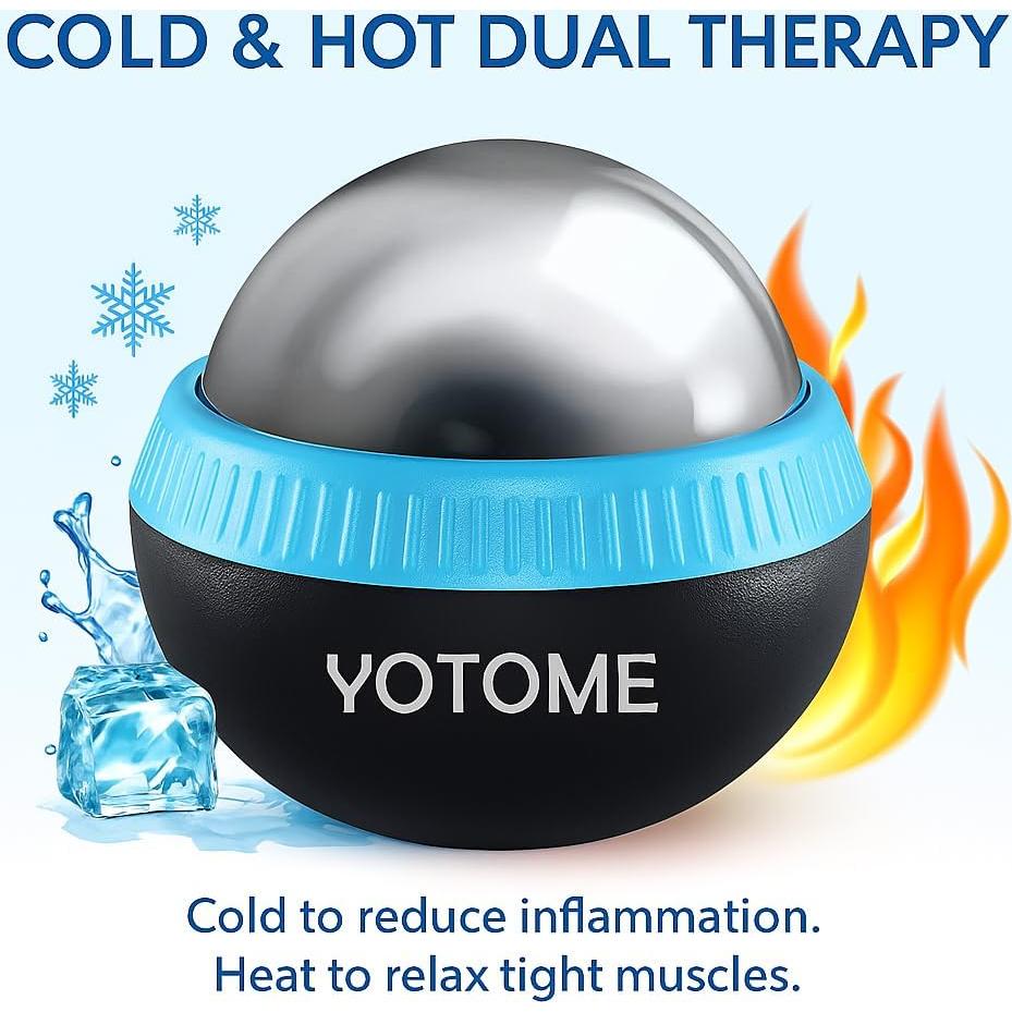 Bola de Masaje Fría y Caliente YOTOME BQ-2 para Alivio Muscular