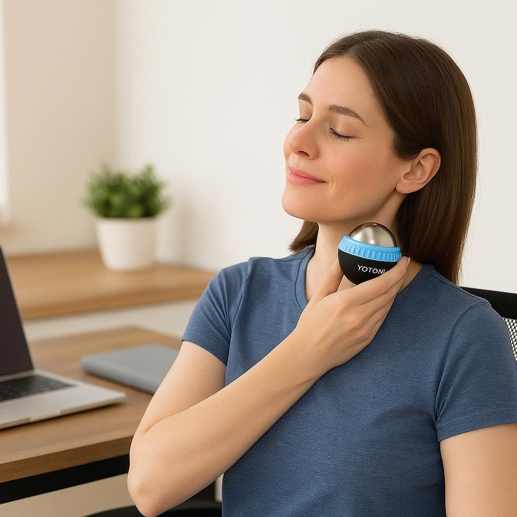 Bola de Masaje Fría y Caliente YOTOME BQ-2 para Alivio Muscular