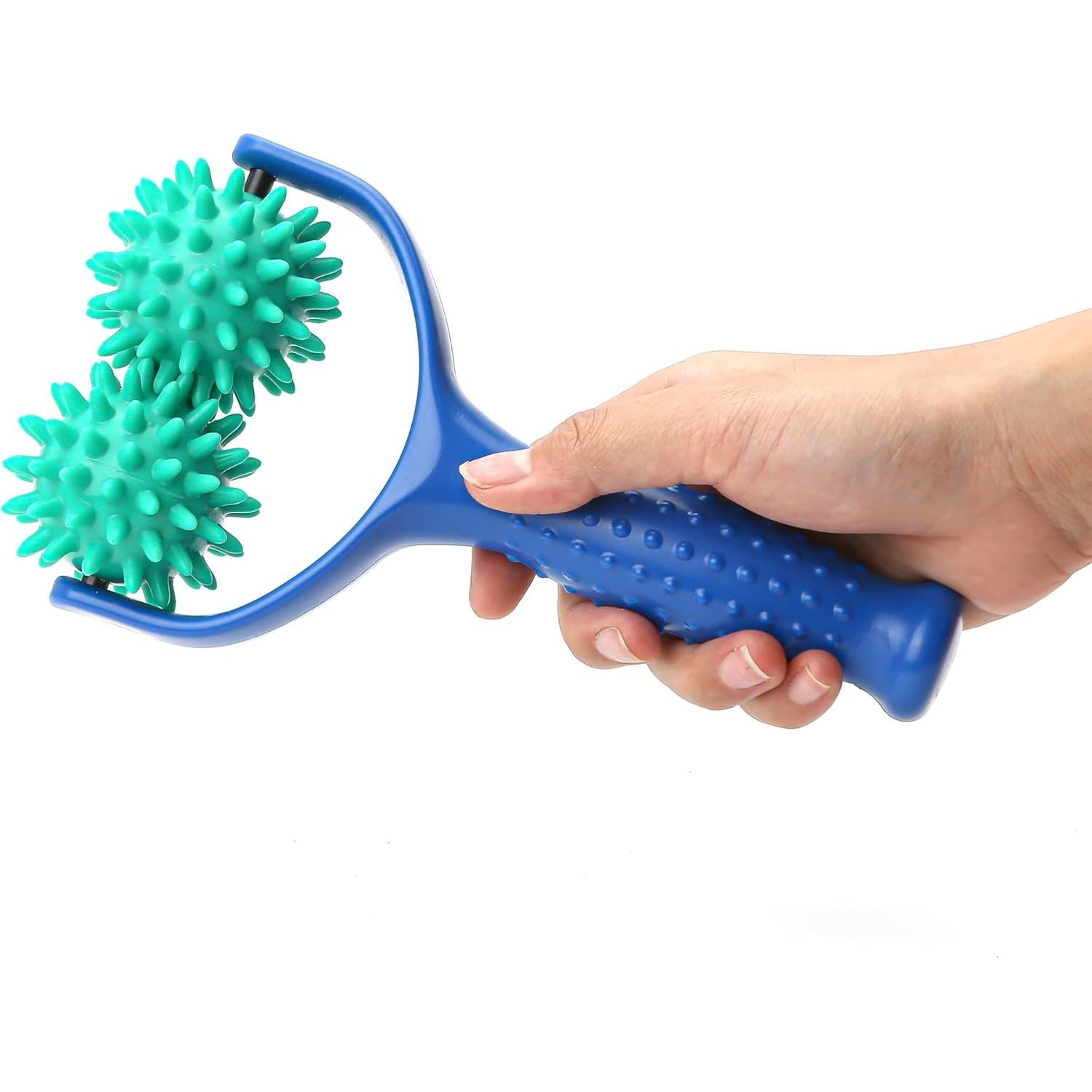 2 Rodillos de Masaje Espinosos Marsrut - Alivio Muscular Compacto