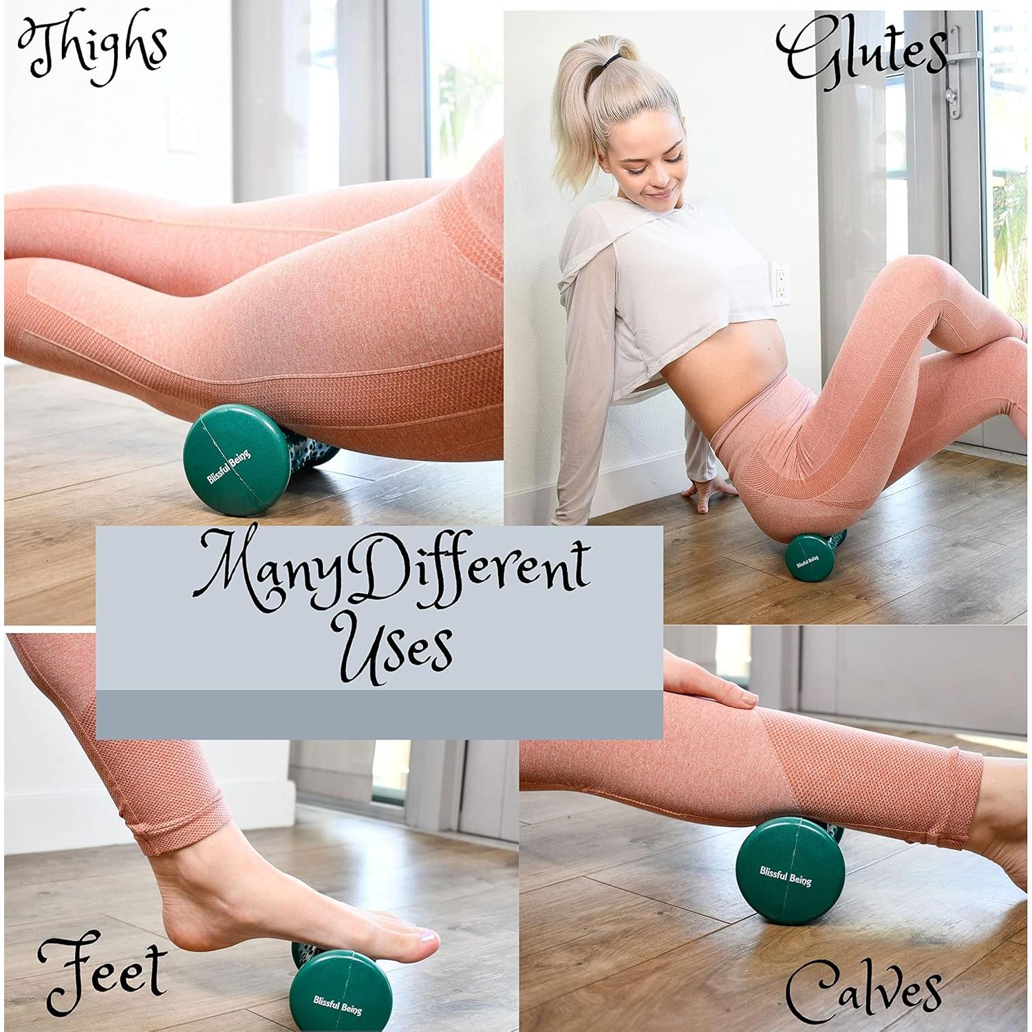 Rodillo de Masaje para Pies Blissful Being BD4121 Caliente y Frío