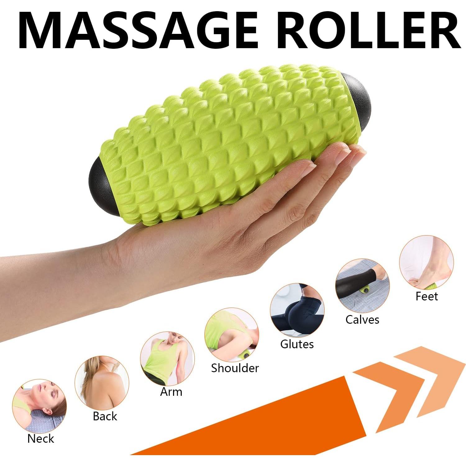 Rodillo de Masaje MURLIEN para Tejido Profundo 17.4cm Verde