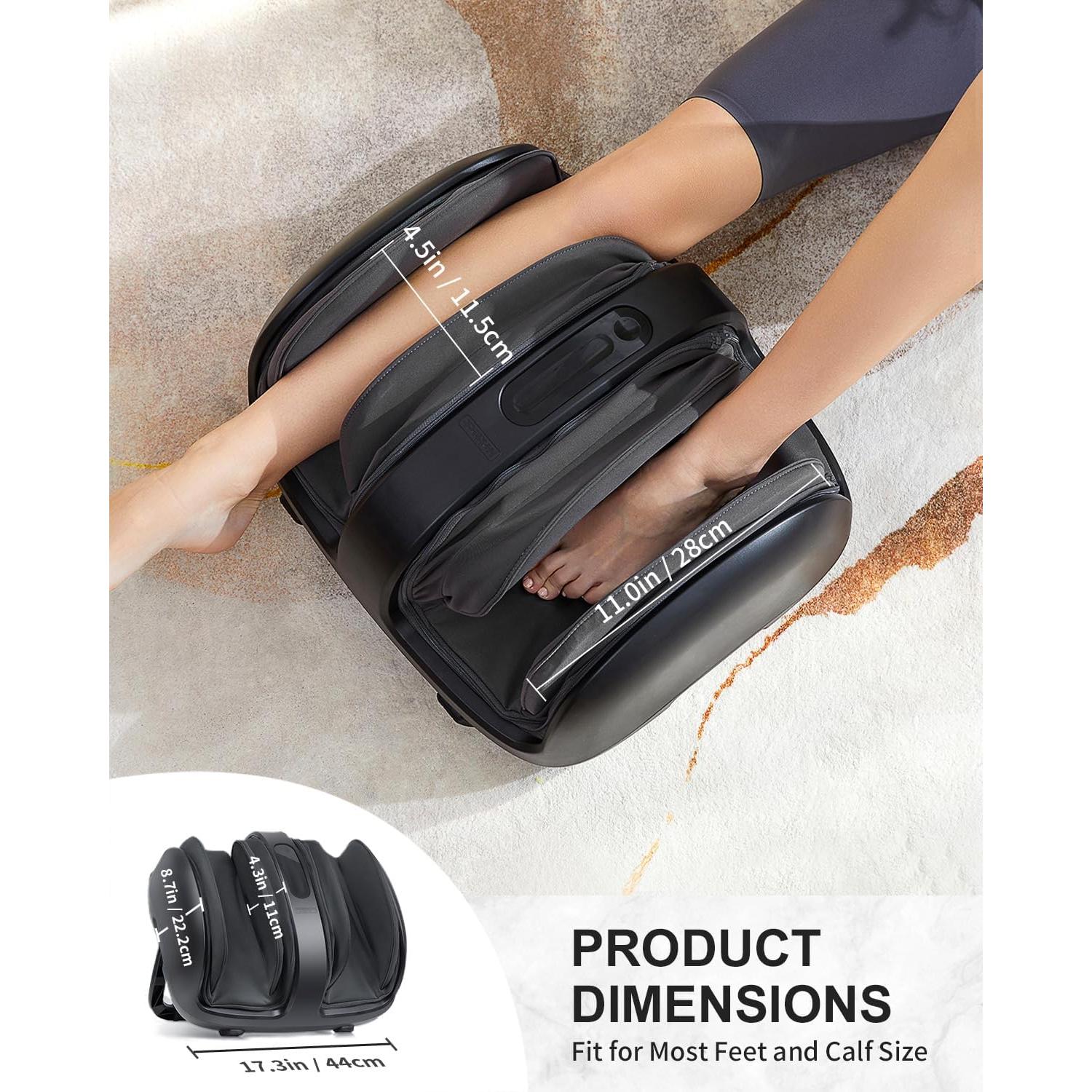 Masajeador de pies Nekteck NK-FLM02 con calor y APP