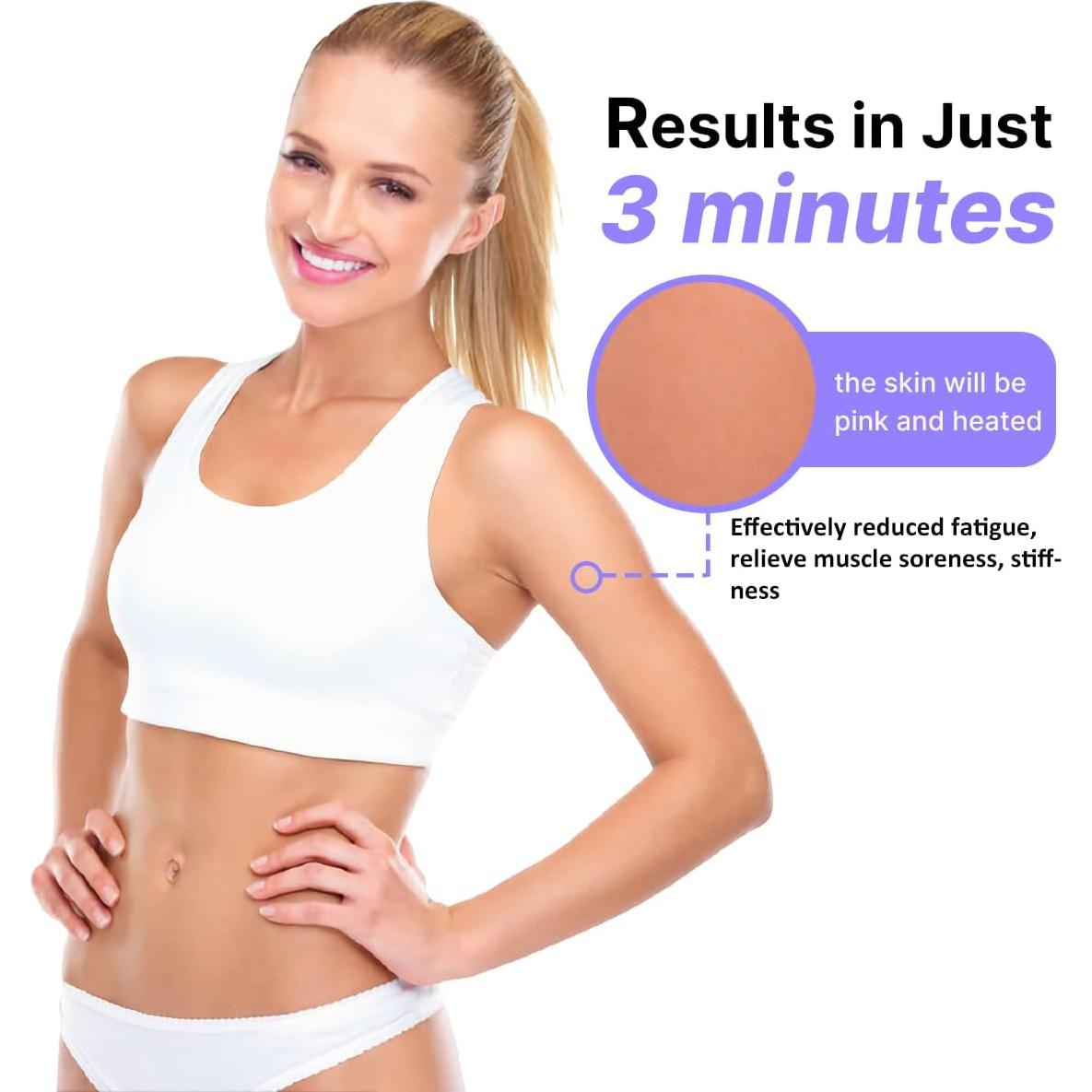 Rodillo de Masaje QooWo qw9001 para Alivio Muscular 13.4cm