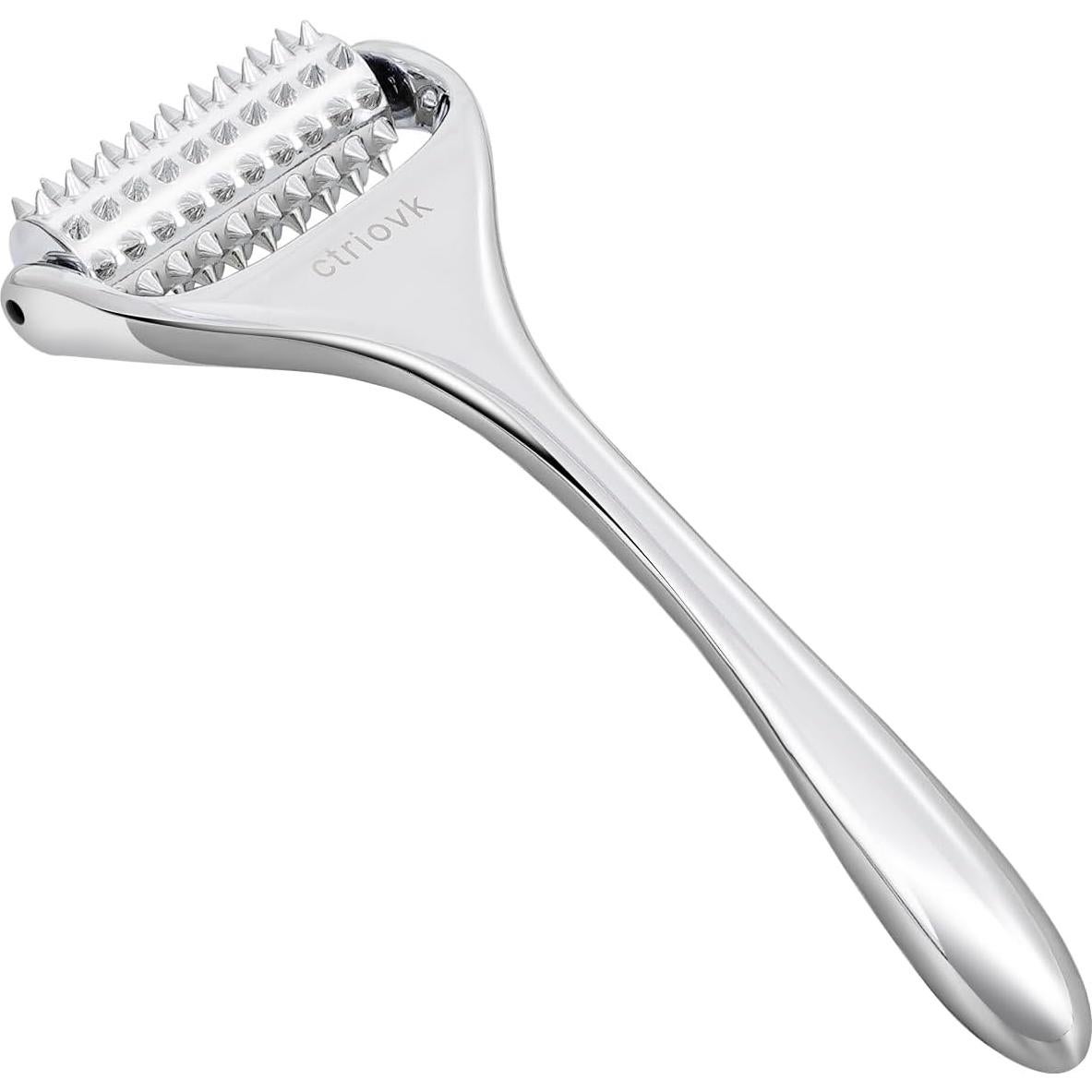 Rodillo de Masaje de Acupuntura Acero Inoxidable 13cm