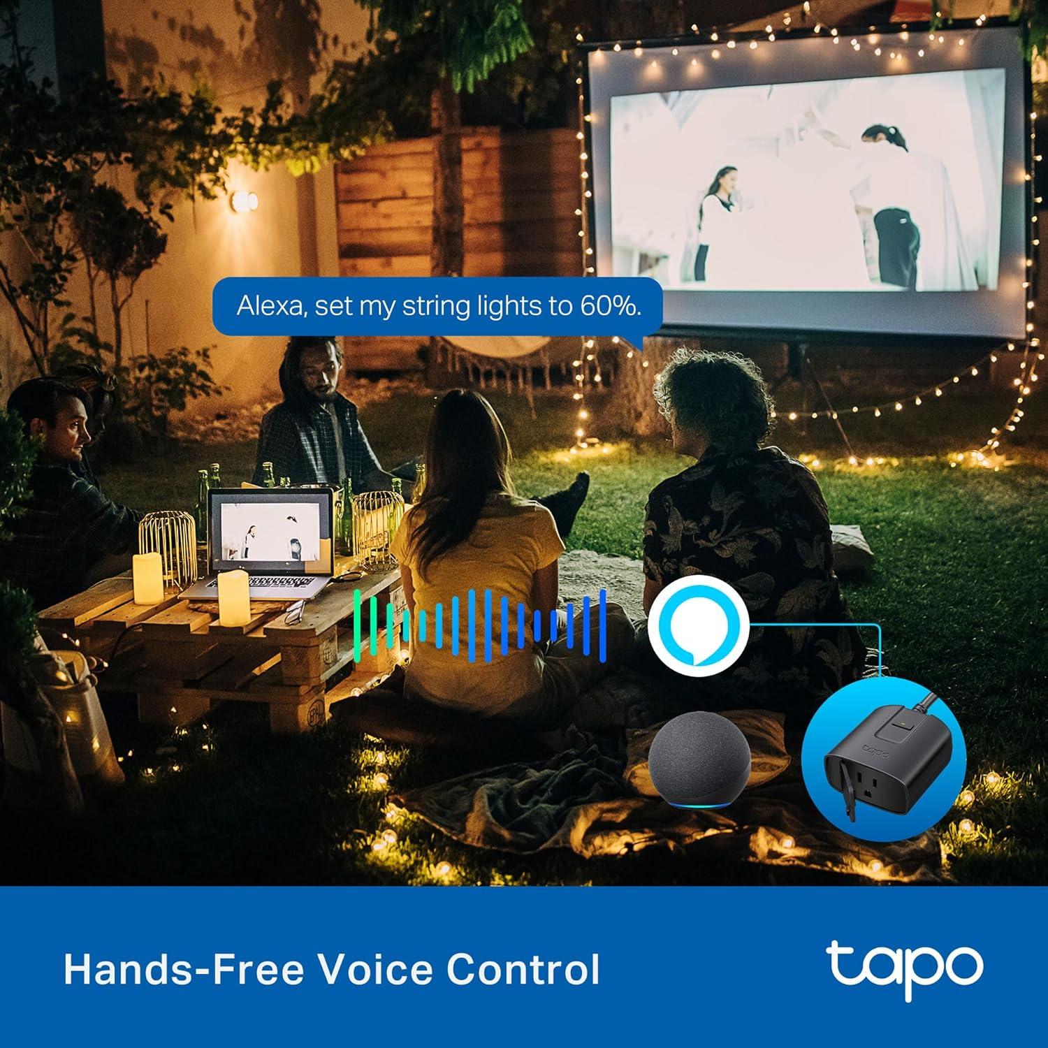 Enchufe Dimmer Inteligente Tapo P430M IP65 Control App