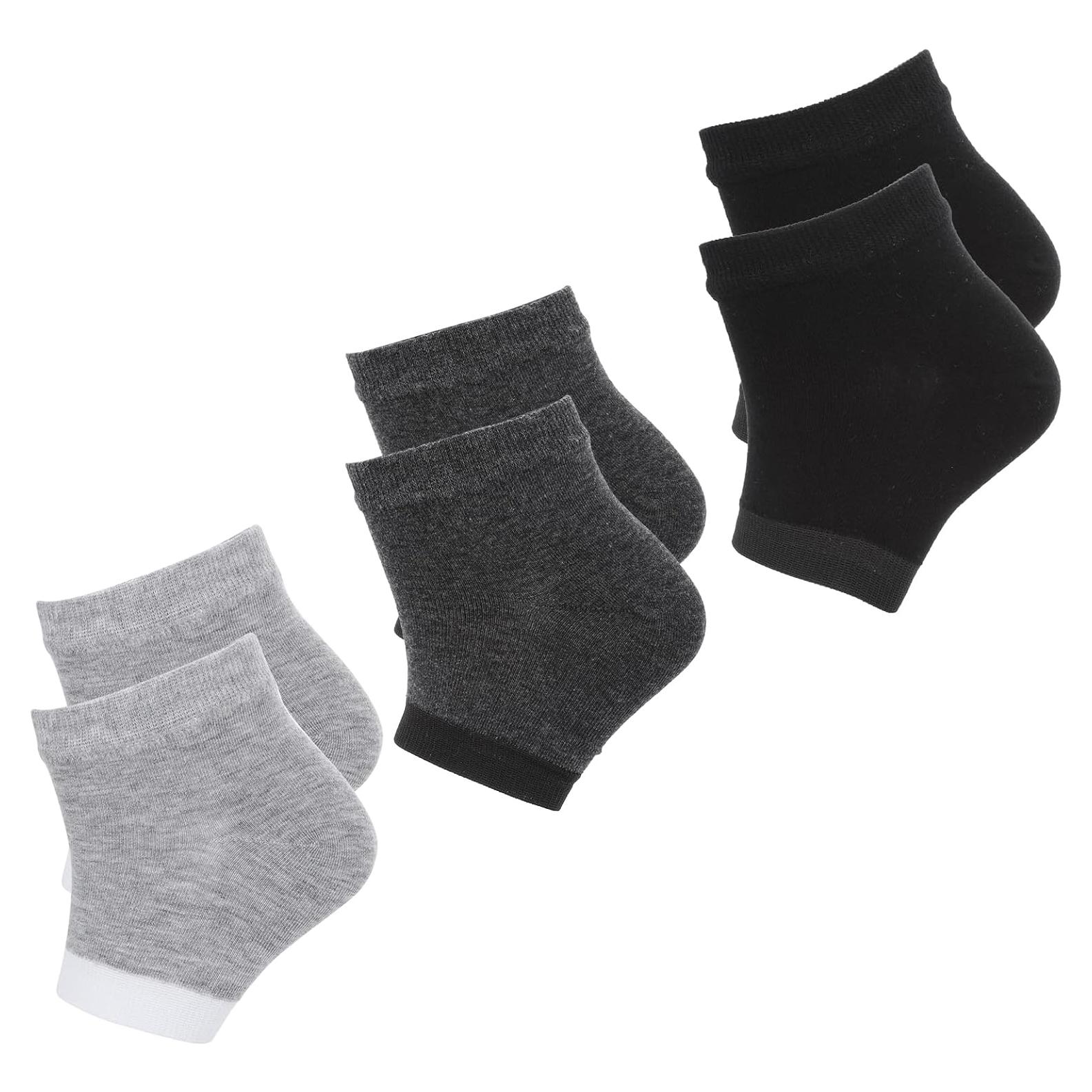3 Pares de Calcetines Hidratantes Gjinxi para Talones Agrietados