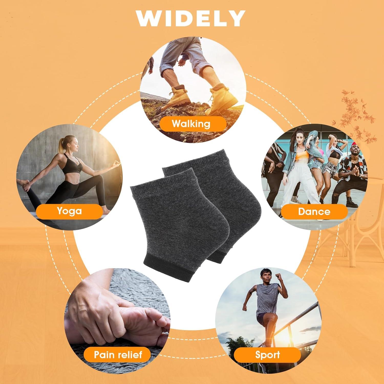 3 Pares de Calcetines Hidratantes Gjinxi para Talones Agrietados