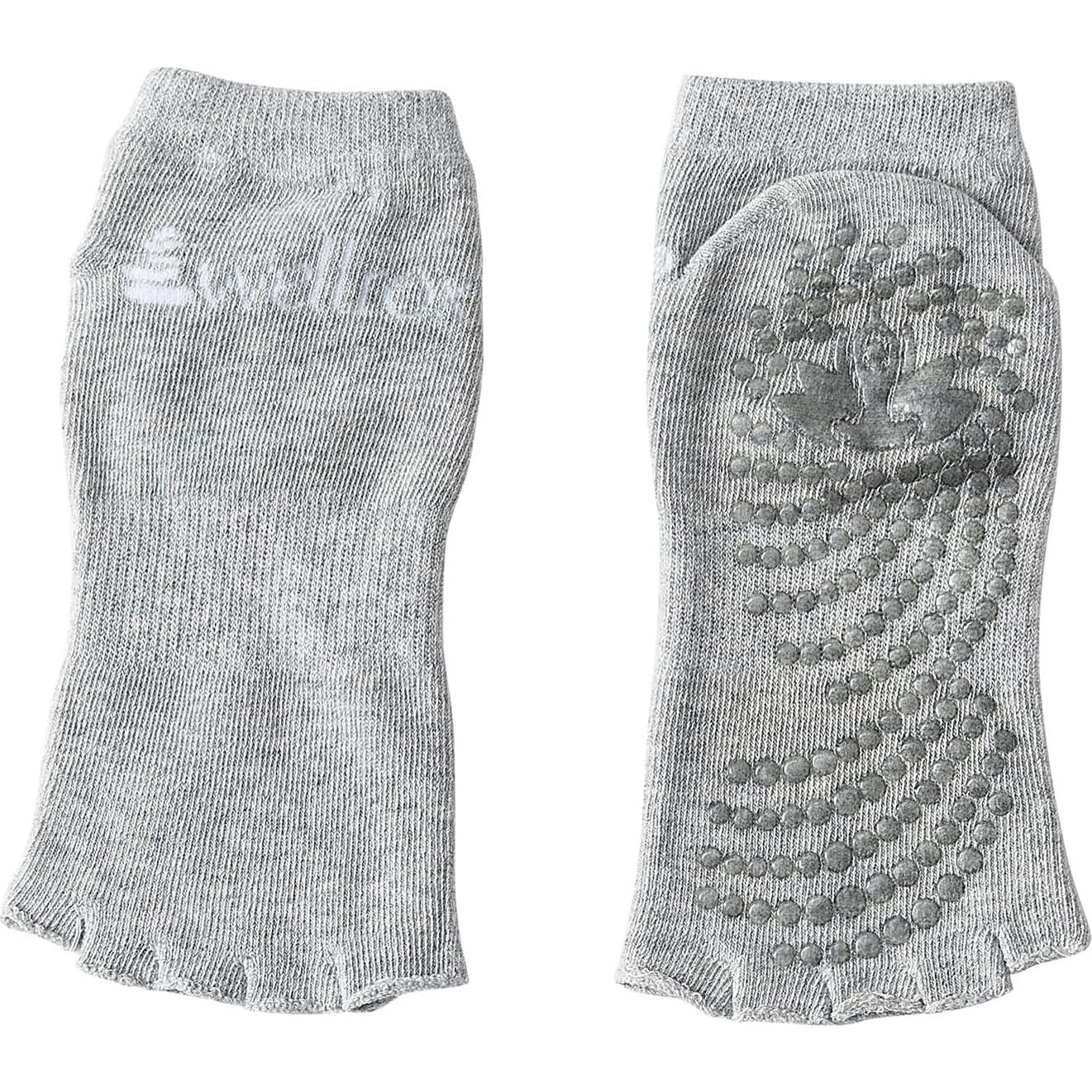 Calcetines de Yoga Sin Dedos Wellrox Unisex Antideslizantes
