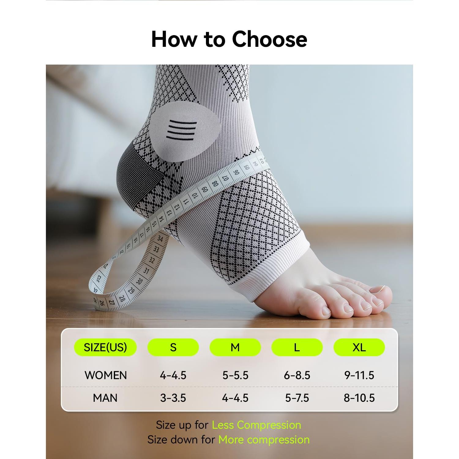 Calcetines de Compresión para Neuropatía Soloever - Medianos