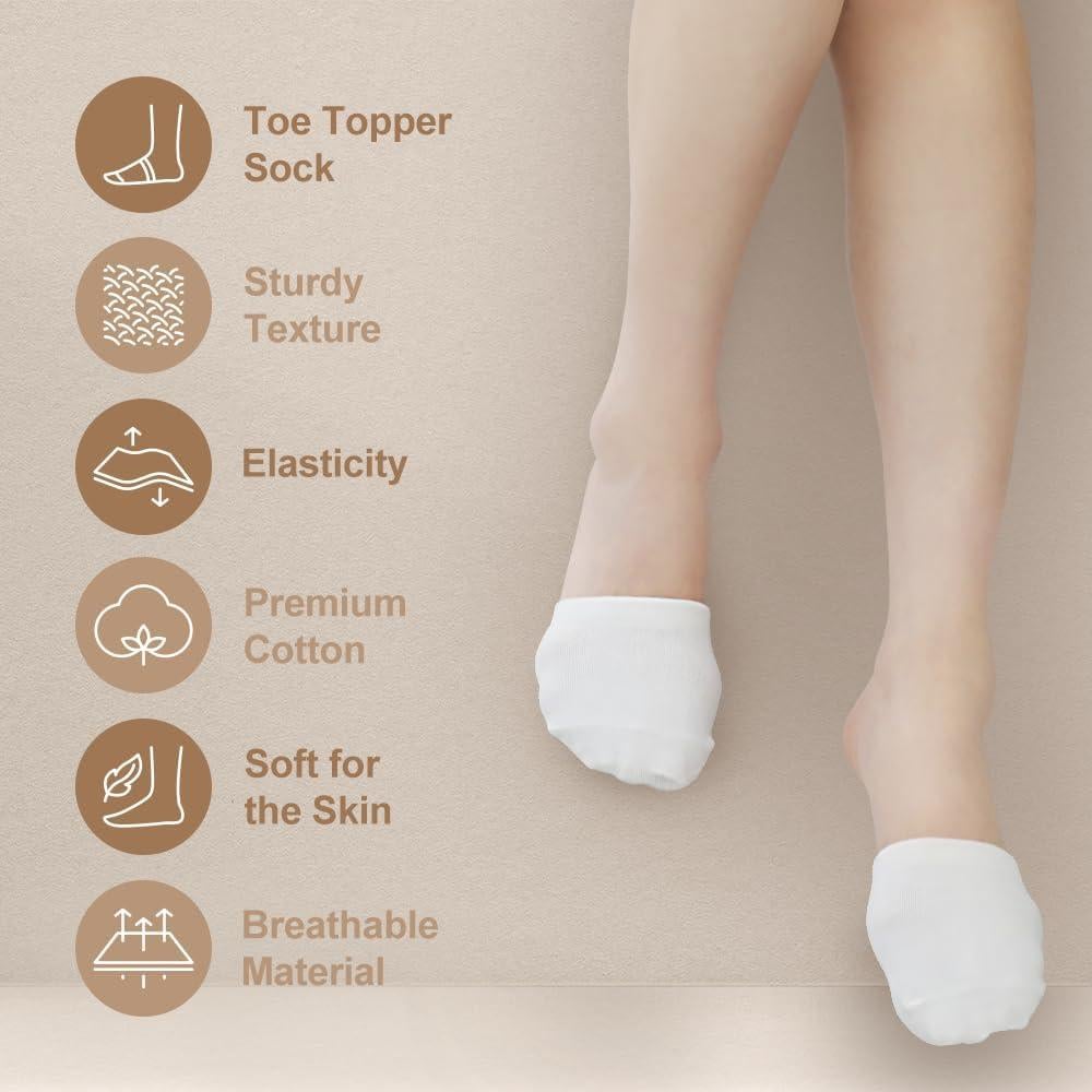 5 Pares de Calcetines Mule Algodón Premium Mujeres Talla Única