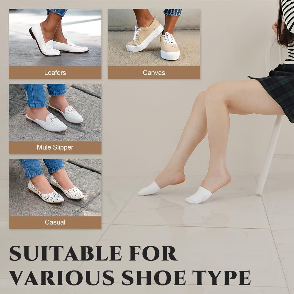 5 Pares de Calcetines Mule Algodón Premium Mujeres Talla Única