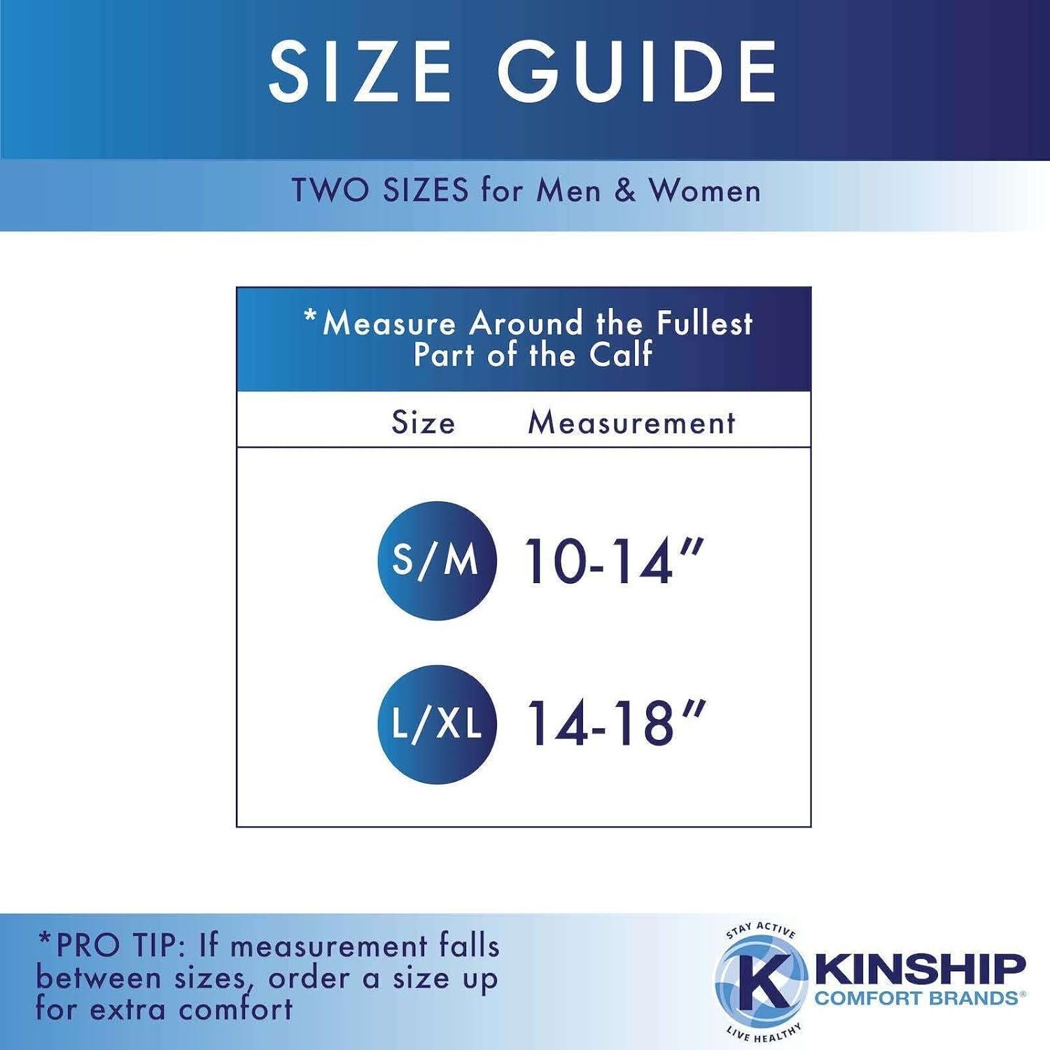 Mangas Protectores Kinship Comfort para Piernas - Beige - 1 Par