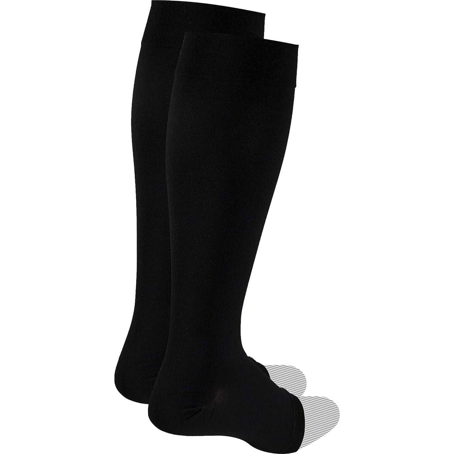 Medias de Compresión Truform 0875 Unisex 15-20 mmHg Negra