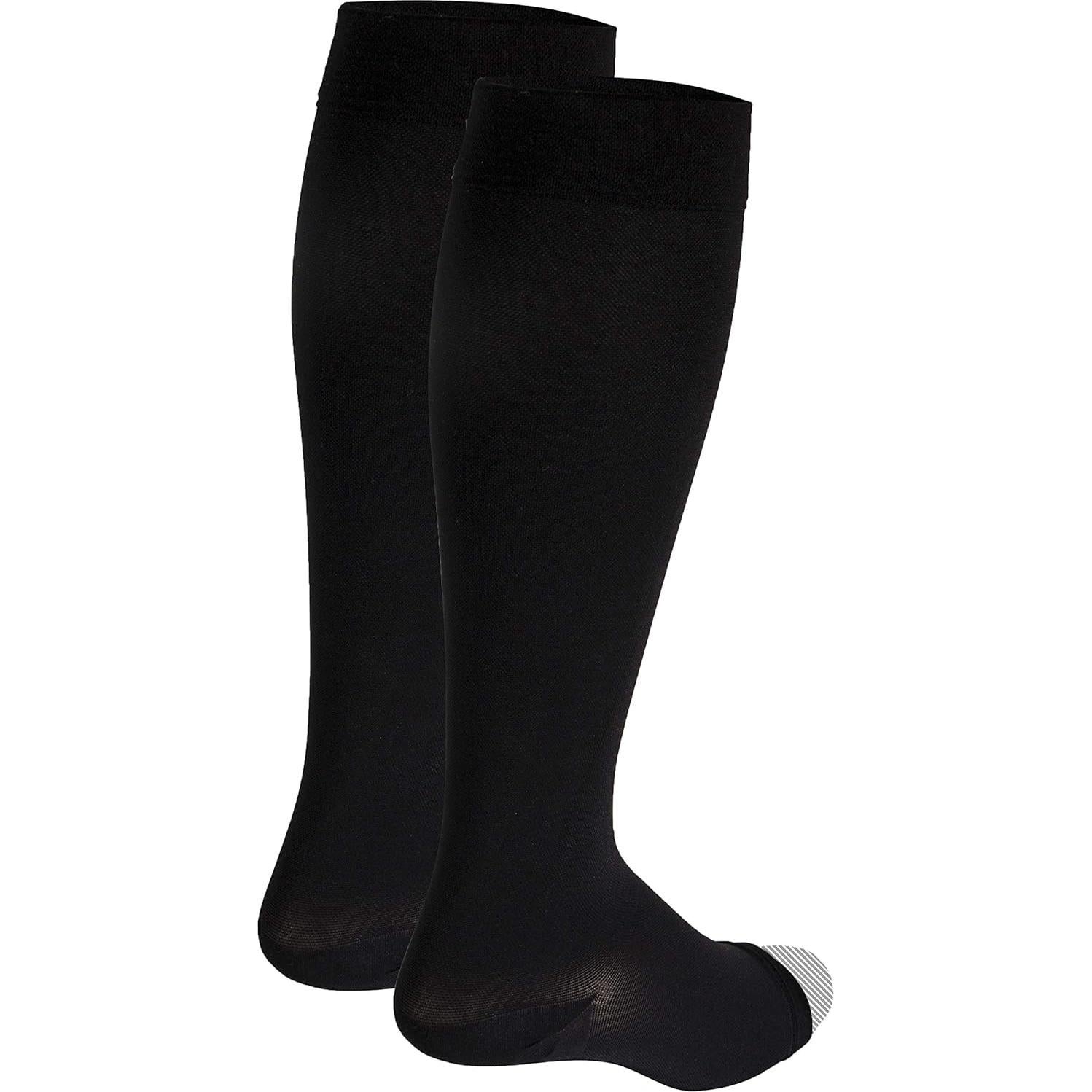 Medias de Compresión Truform 0845 Unisex 30-40 mmHg Negro Mediano
